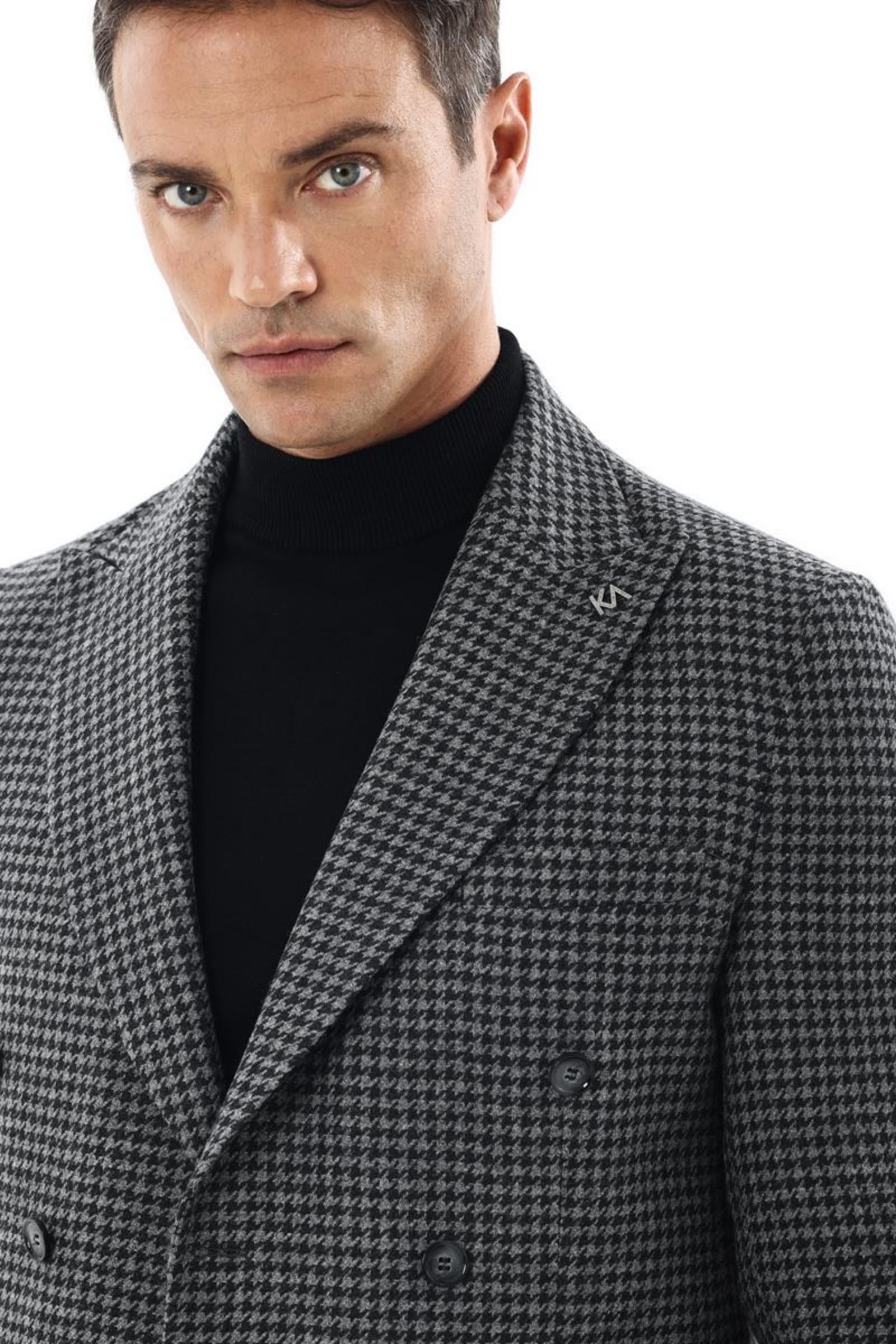 Kruvaze Erkek Ceket-KAX5235W