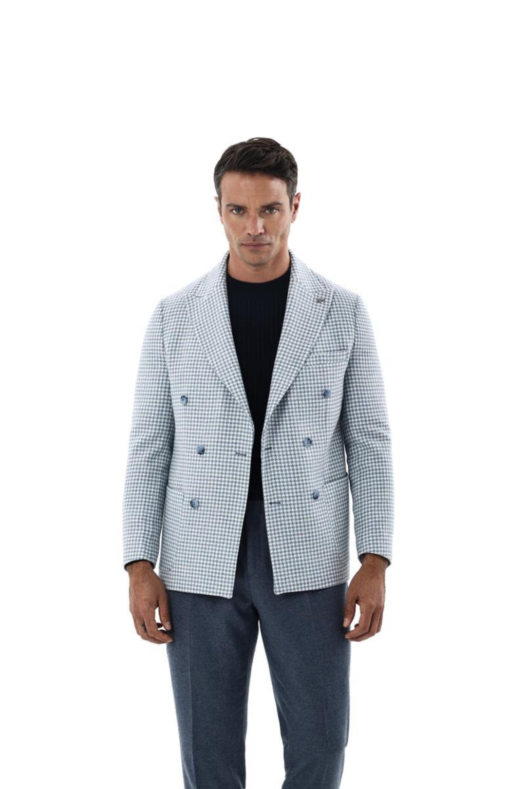 Kruvaze Erkek Ceket-KAX5235W