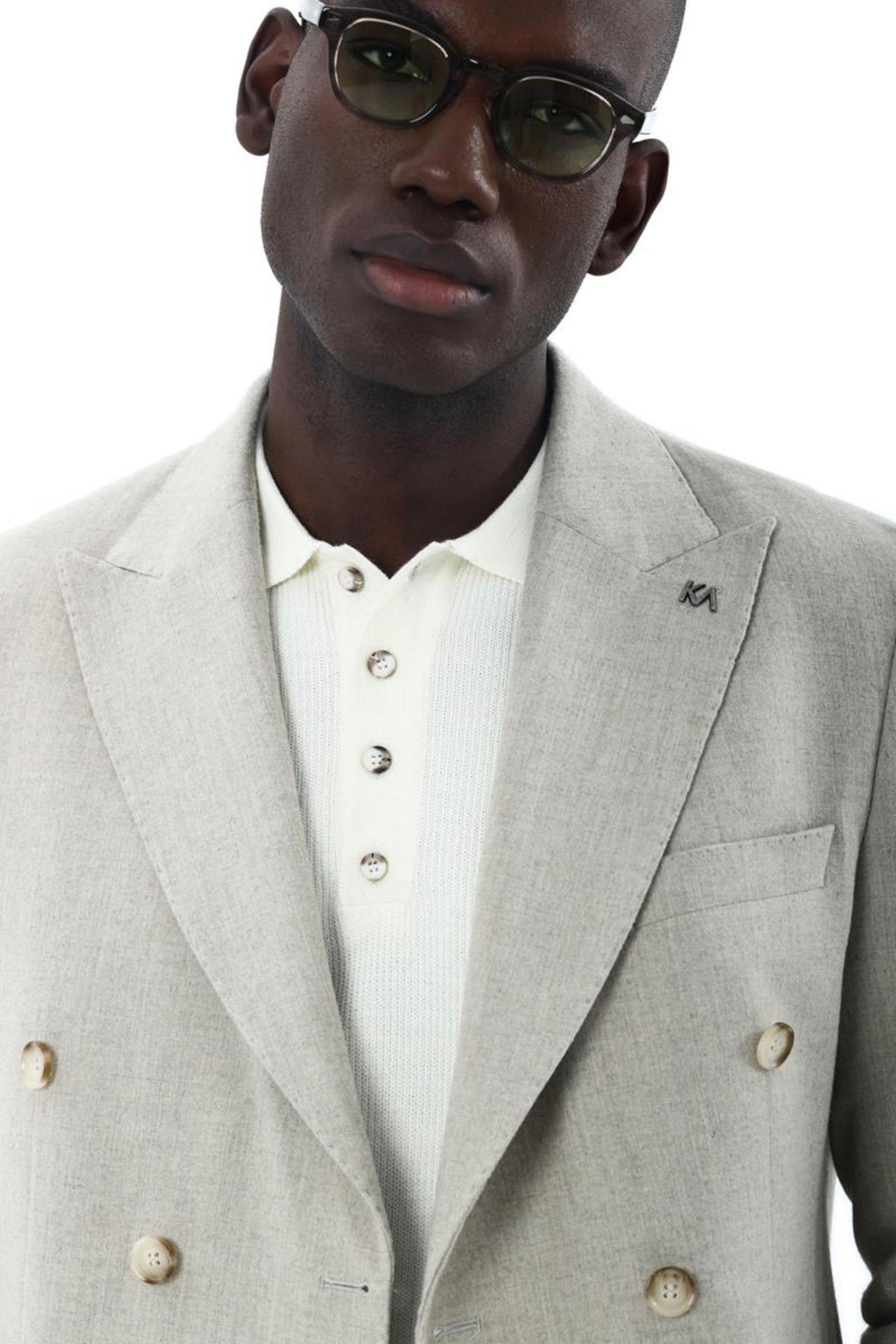 Erkek Kruvaze Ceket-KAX5850W