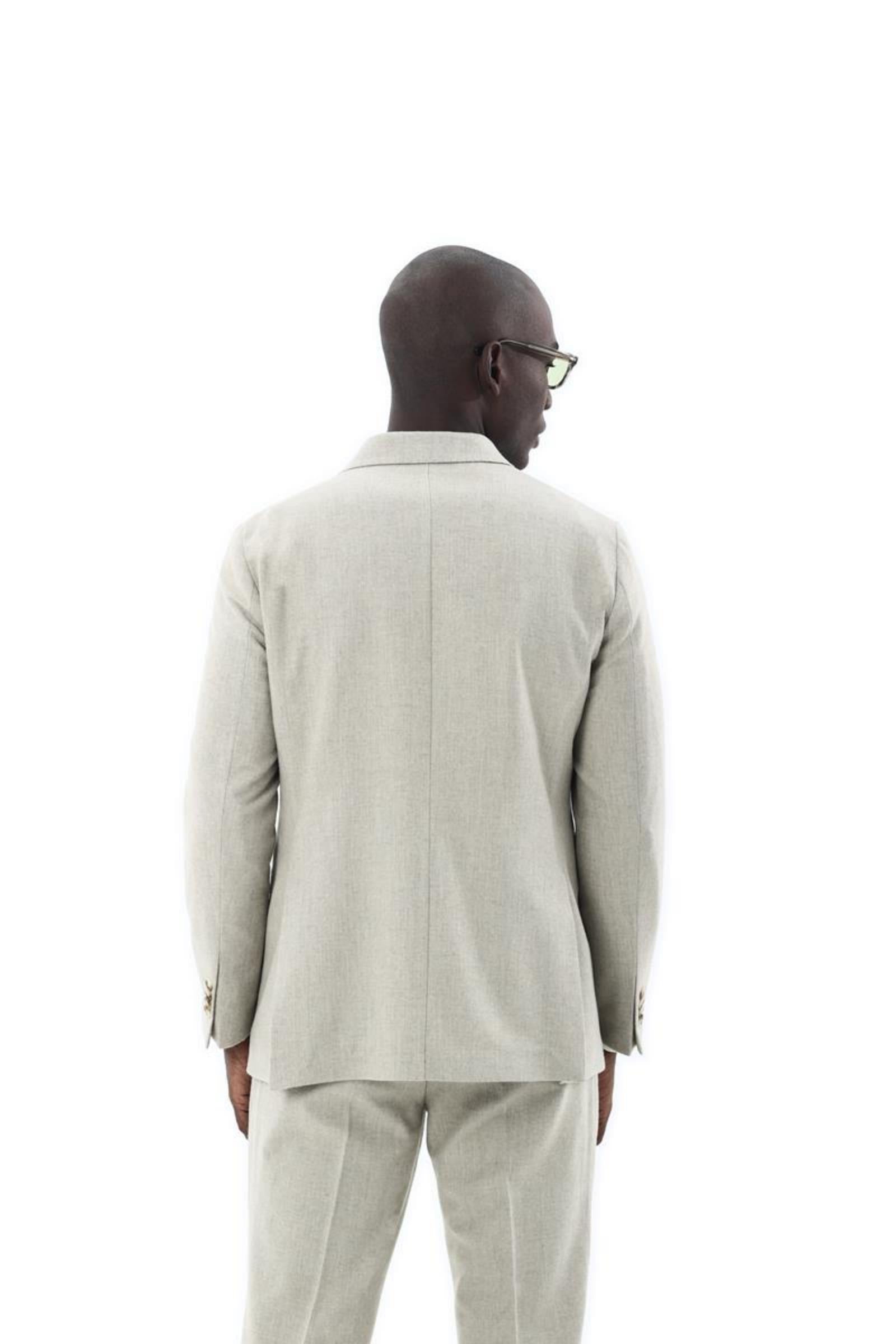 Erkek Kruvaze Ceket-KAX5850W