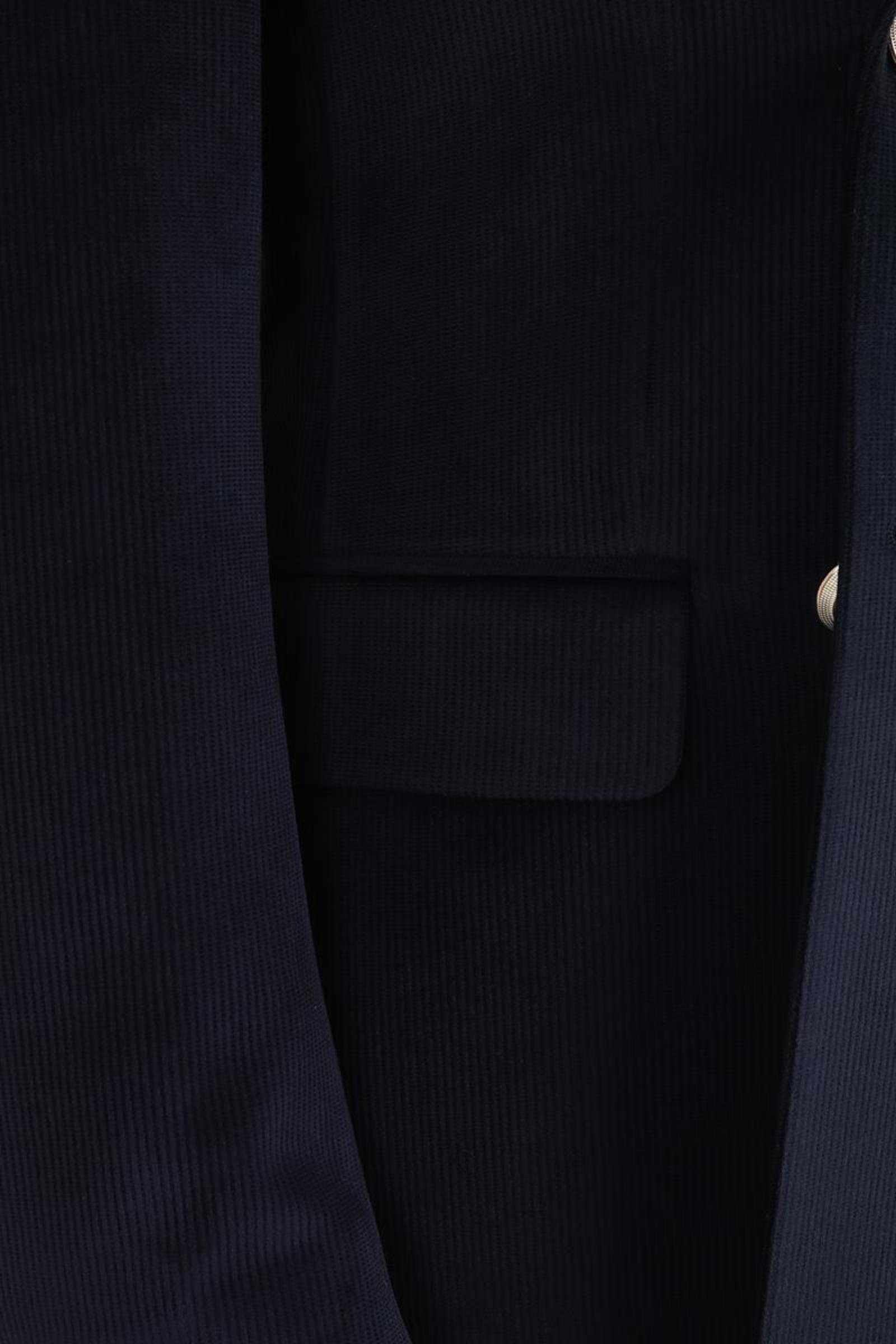 Erkek Kruvaze Ceket-KAX5855W