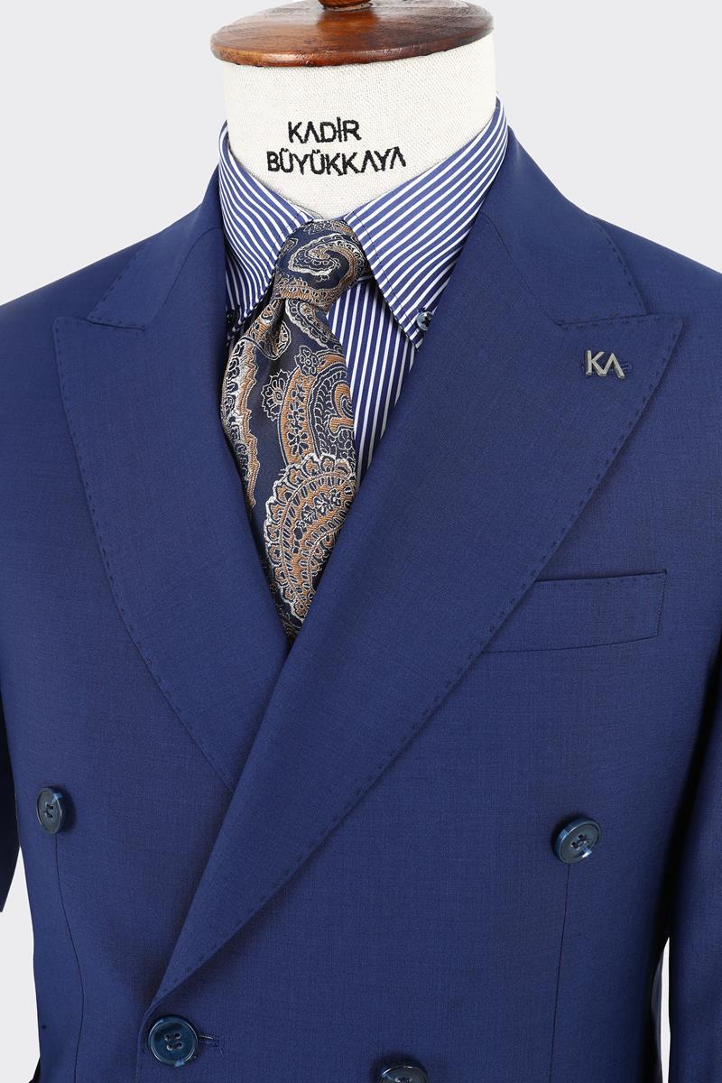 Erkek Kruvaze Ceket-KAX5230S