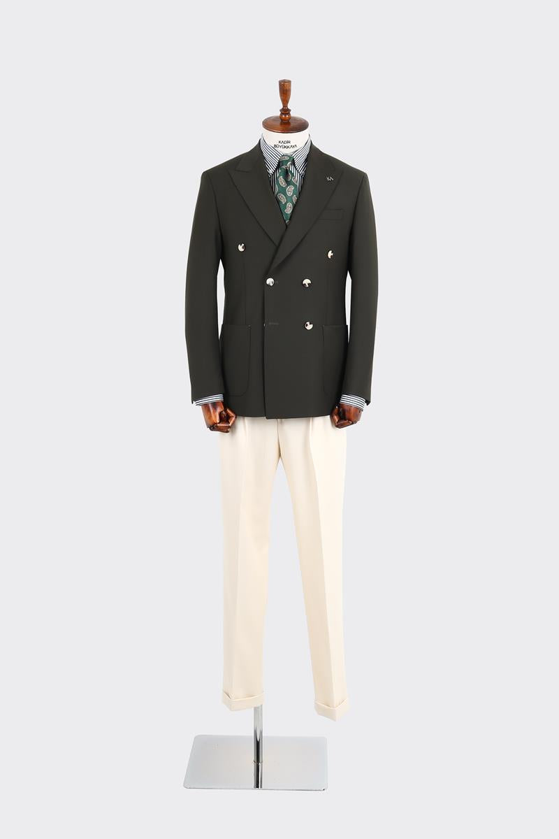 Erkek Kruvaze Ceket-KAX5230S