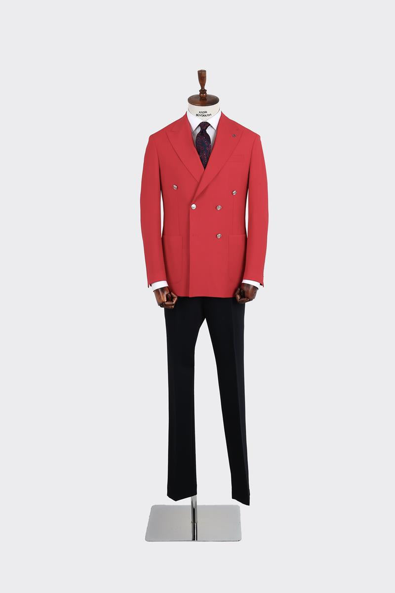 Erkek Kruvaze Ceket-KAX5230S