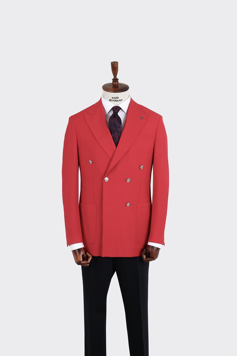 Erkek Kruvaze Ceket-KAX5230S