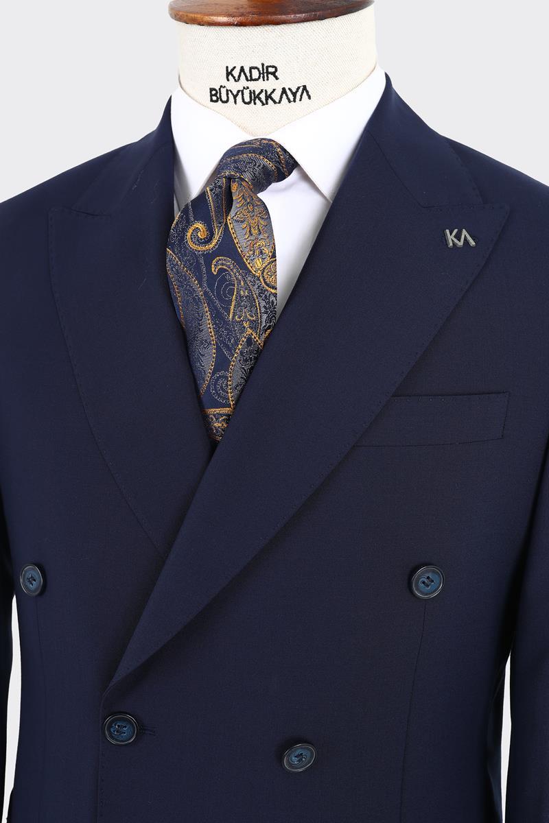 Erkek Kruvaze Ceket-KAX5230S