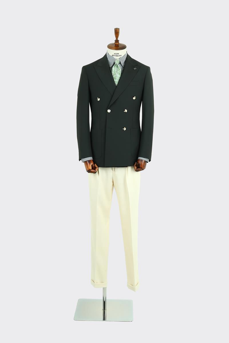 Erkek Kruvaze Ceket-KAX5230S