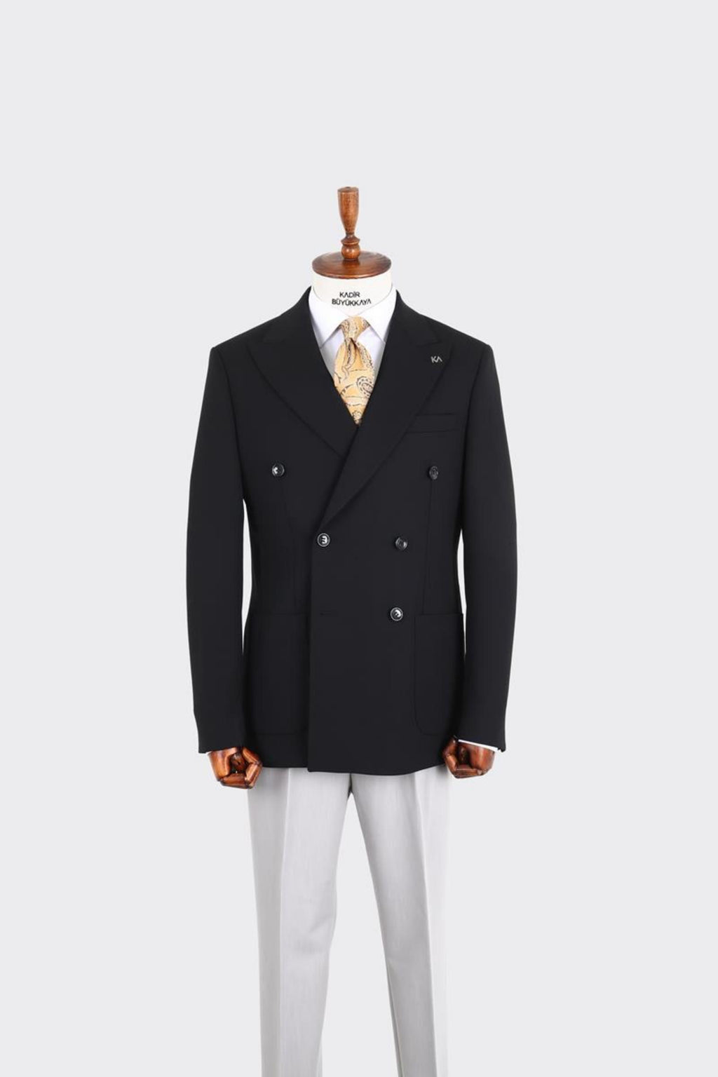 Erkek Kruvaze Ceket-KAW5260W
