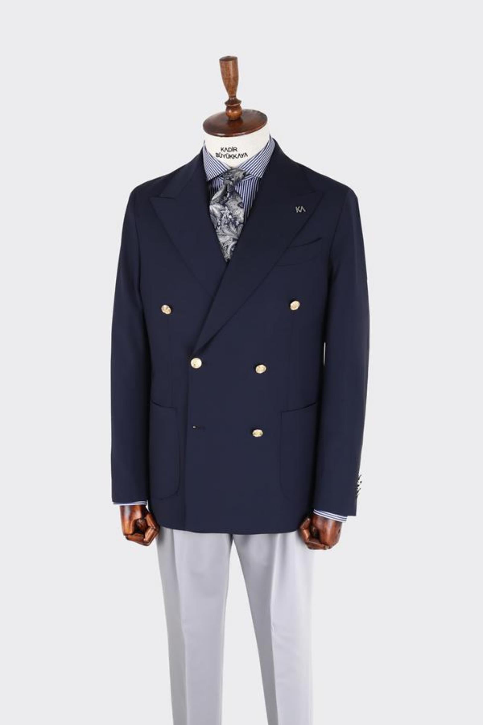 Kruvaze Ceket-KAB5250S