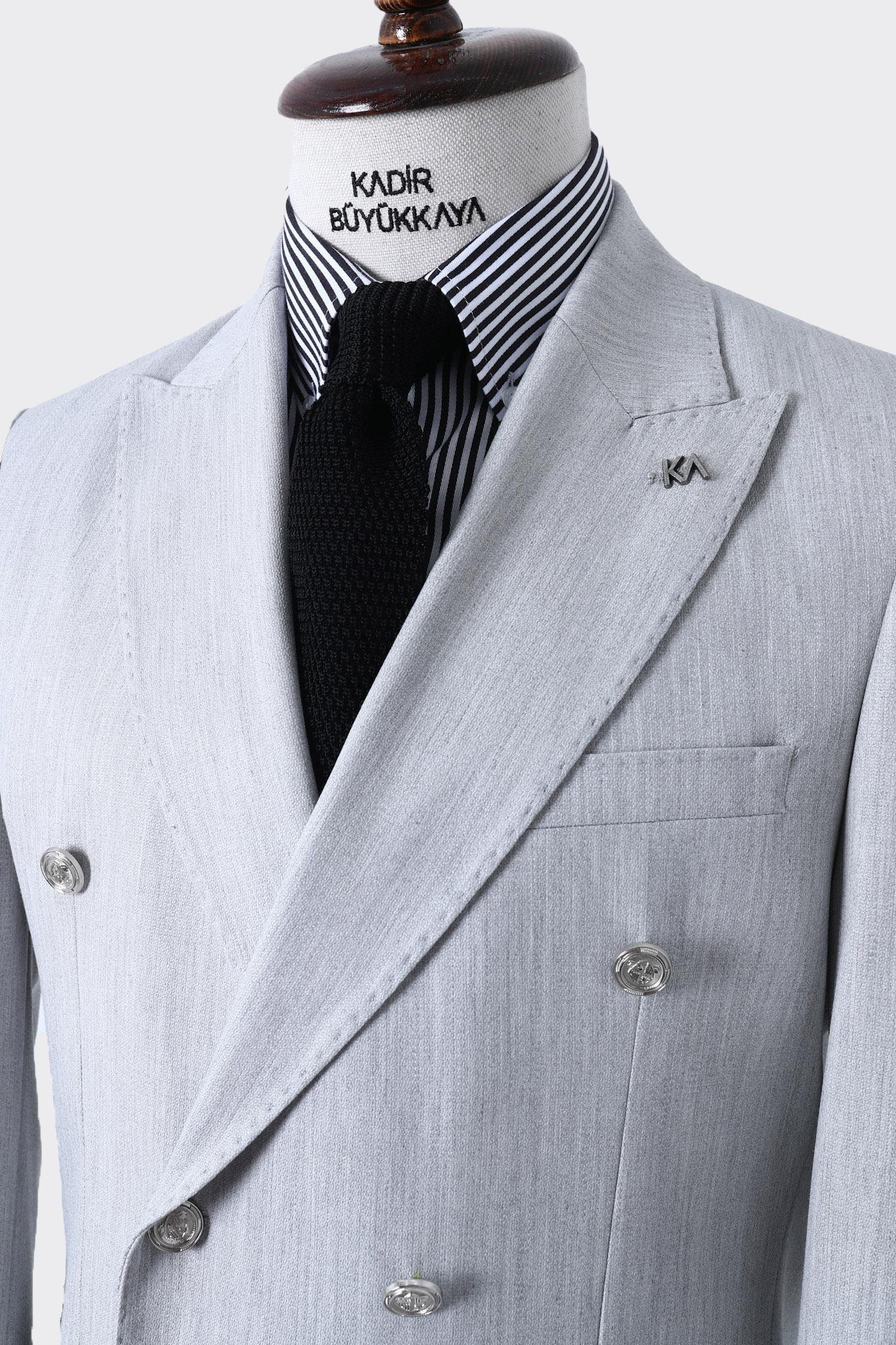 Premium Kalite Erkek Kruvaze Ceket-KAW5225S