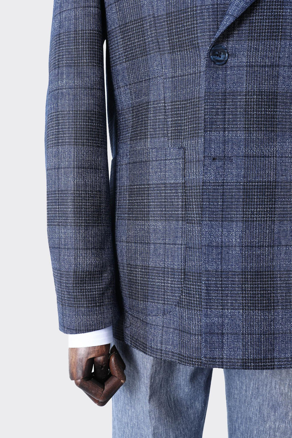 Kaliteli Kumaş Erkek Kruvaze Ceket-KAW5226S