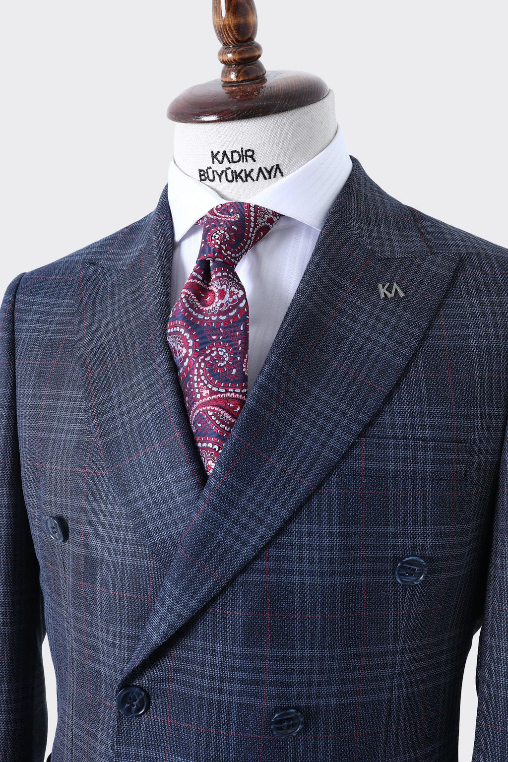 Modern Erkek Kruvaze Ceket-KAW5227S