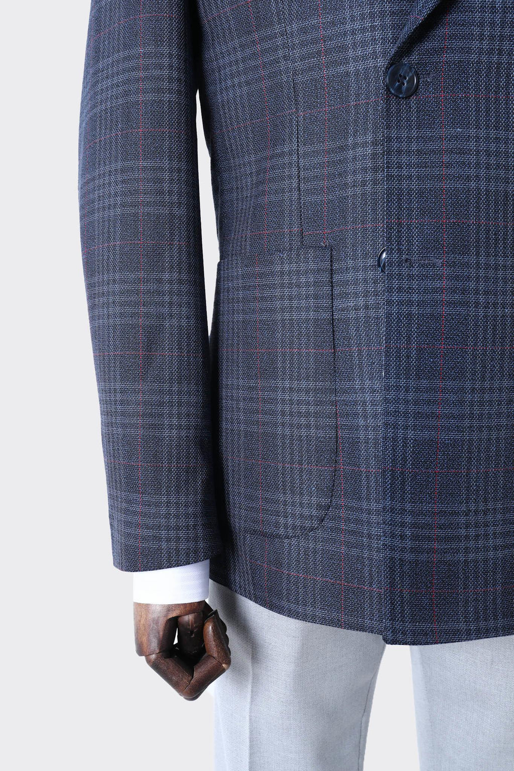 Modern Erkek Kruvaze Ceket-KAW5227S