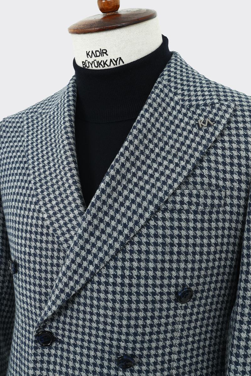 Dayanıklı Kruvaze Erkek Ceket-KAW5230W