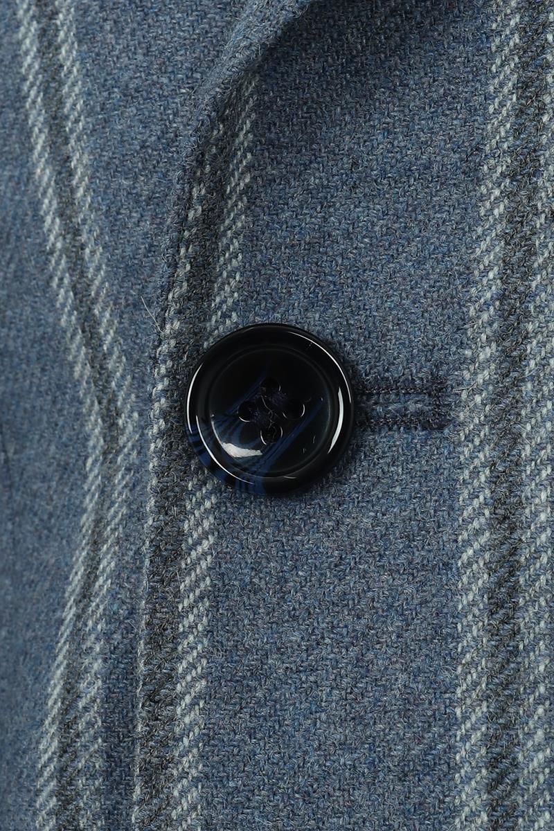 Kaliteli Kumaş Kruvaze Erkek Ceket-KAW5232W