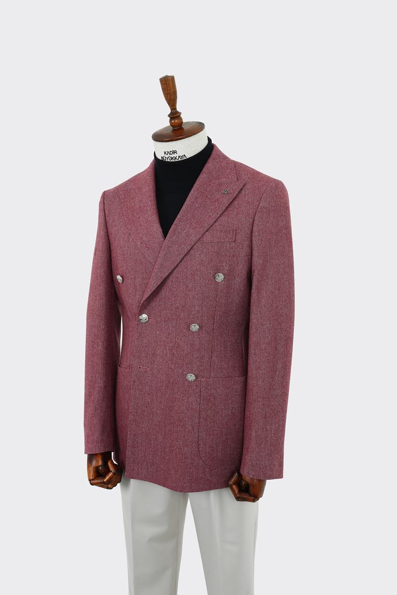 Kruvaze Erkek Ceket-KAW5240W