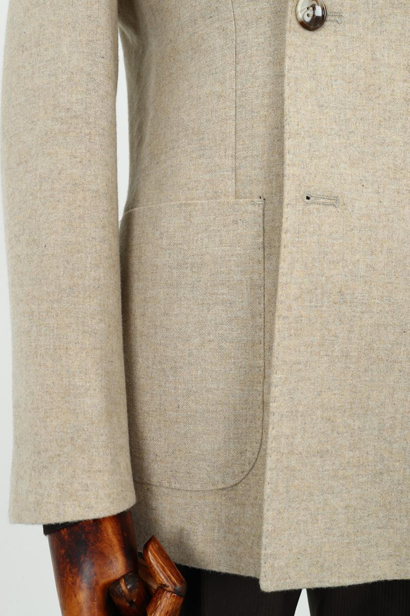 Rahat ve Nefes Alabilir Kruvaze Erkek Ceket-KAW5252W