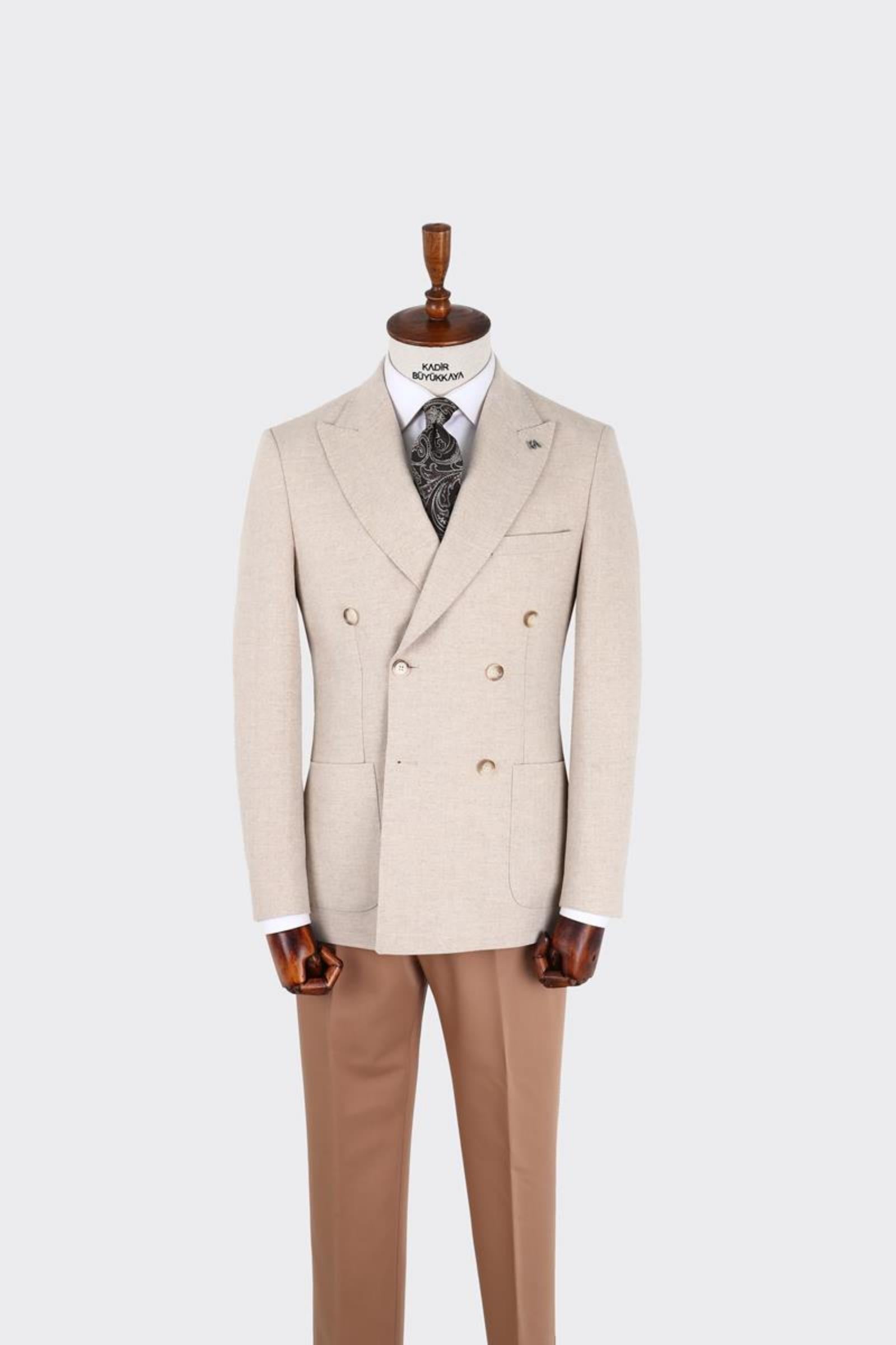 Kruvaze Erkek Ceket-KAX5234W