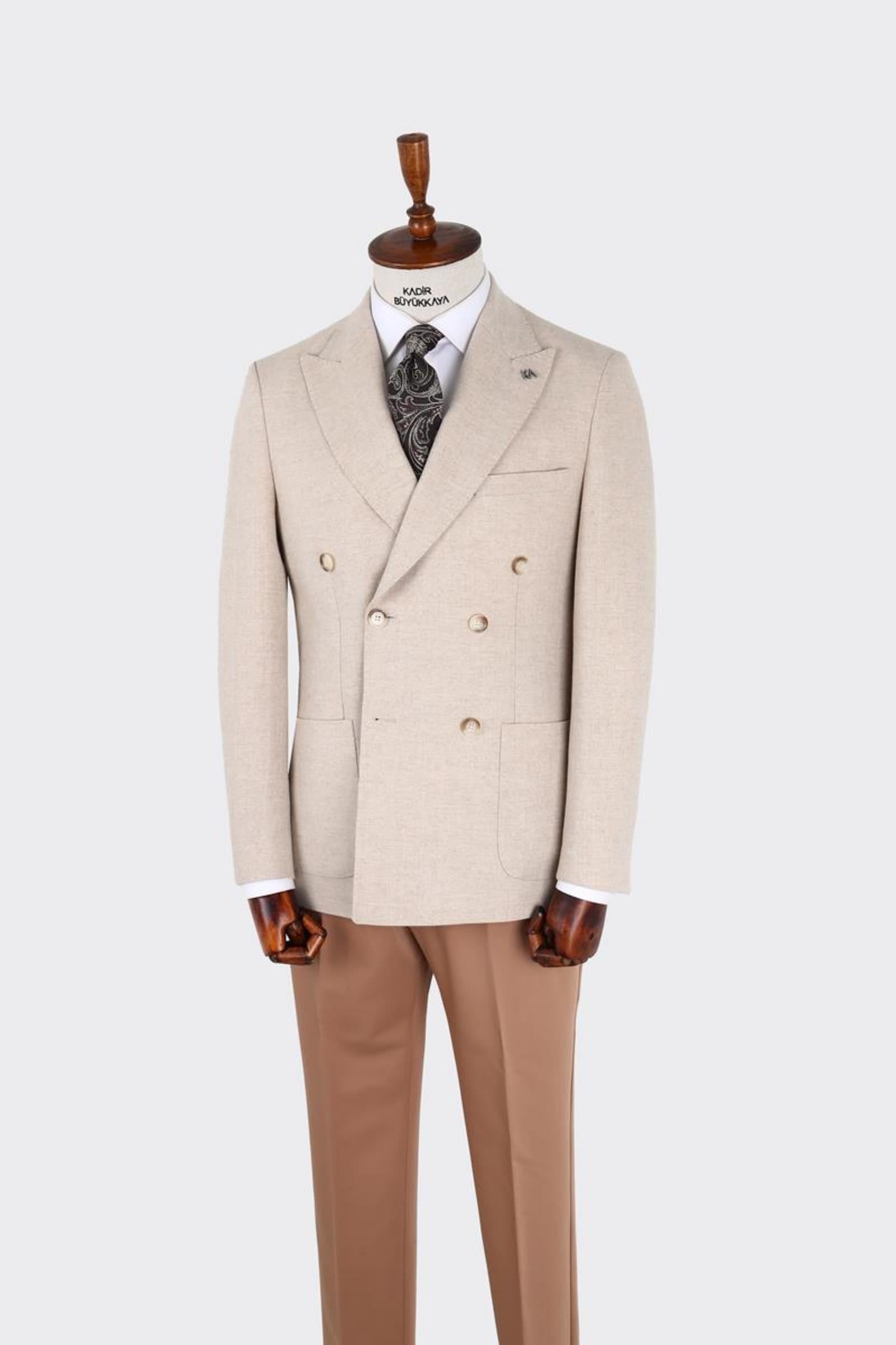 Kruvaze Erkek Ceket-KAX5234W