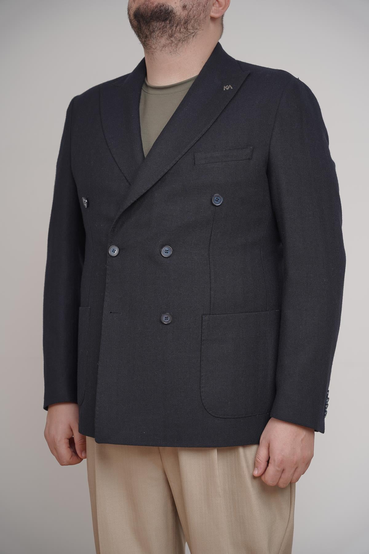 Kruvaze Ceket Out-KAX5234W