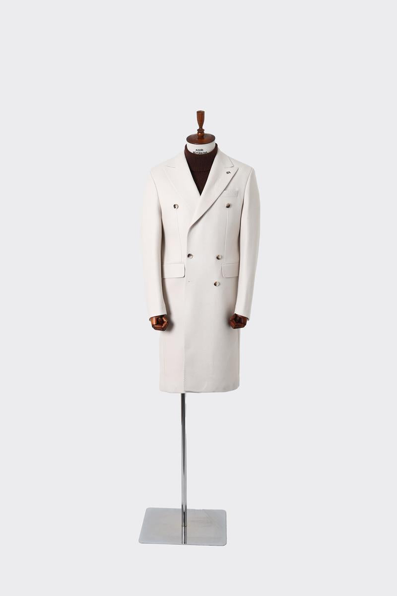 Erkek Kışlık Kruvaze Kaban - Sıcak ve Şık Tasarım-KAW7220W