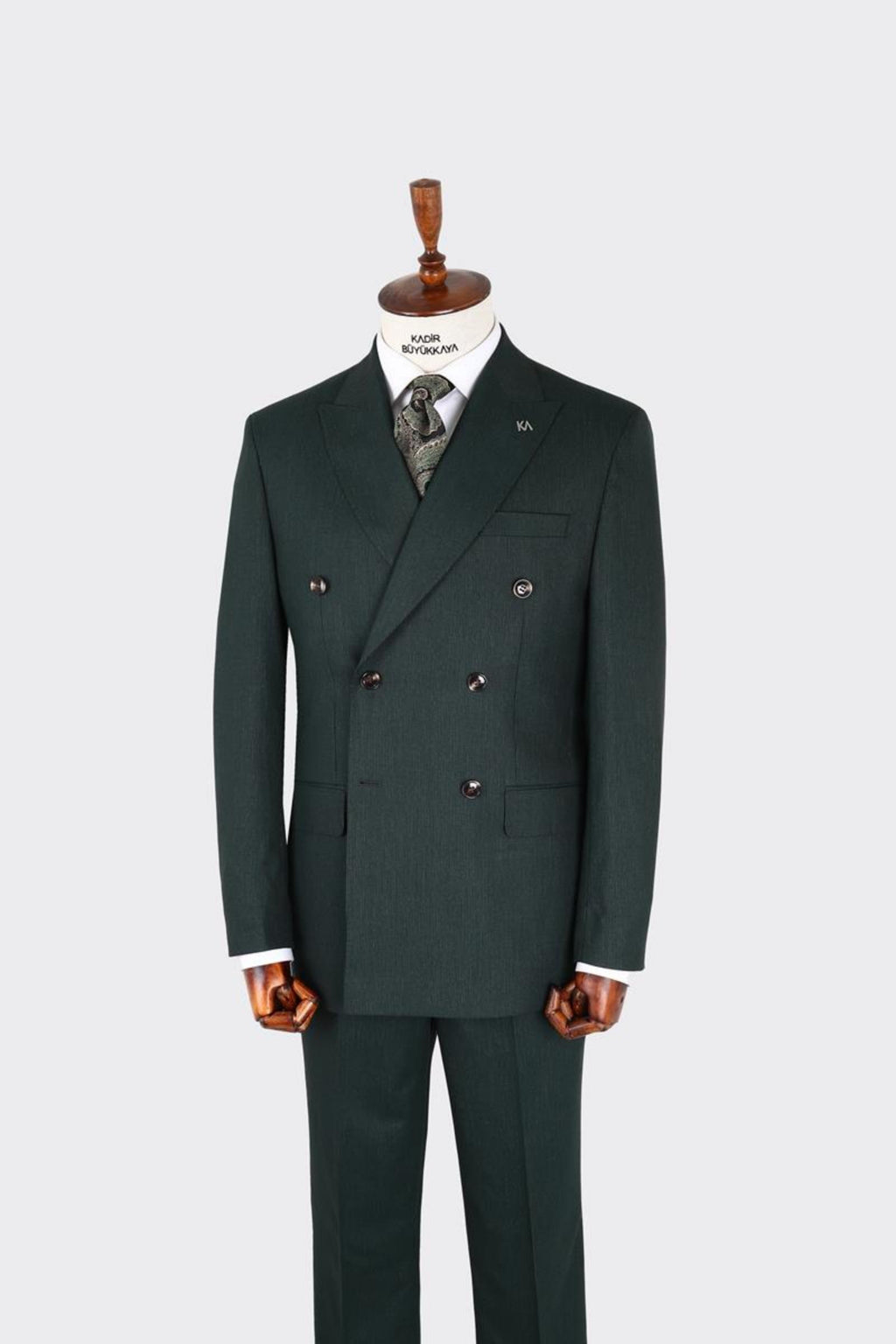 Erkek Kruvaze Takım Elbise-KAX1278W