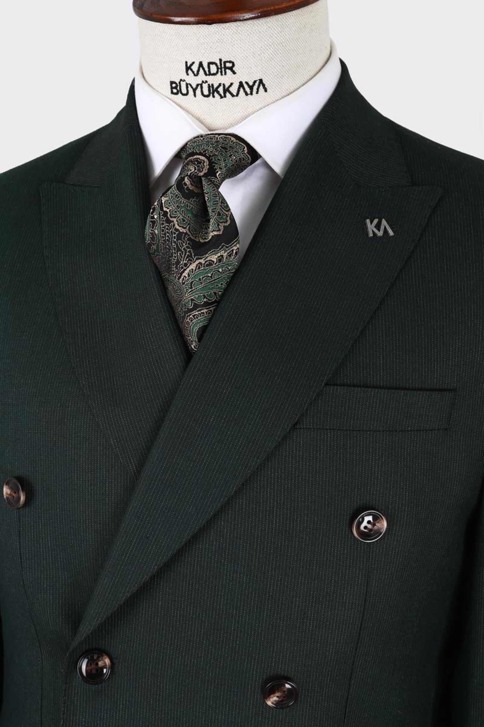 Erkek Kruvaze Takım Elbise-KAX1278W