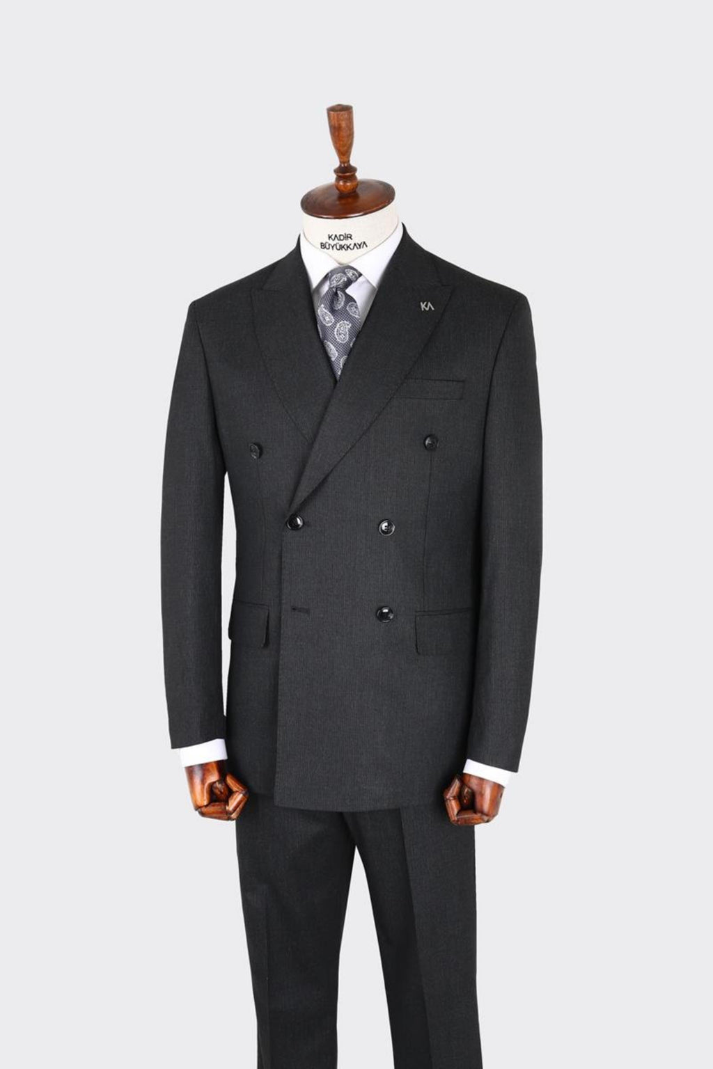 Erkek Kruvaze Takım Elbise-KAX1278W
