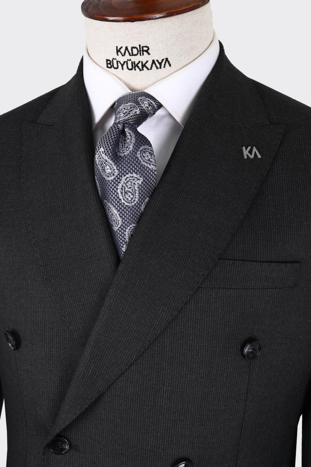 Erkek Kruvaze Takım Elbise-KAX1278W