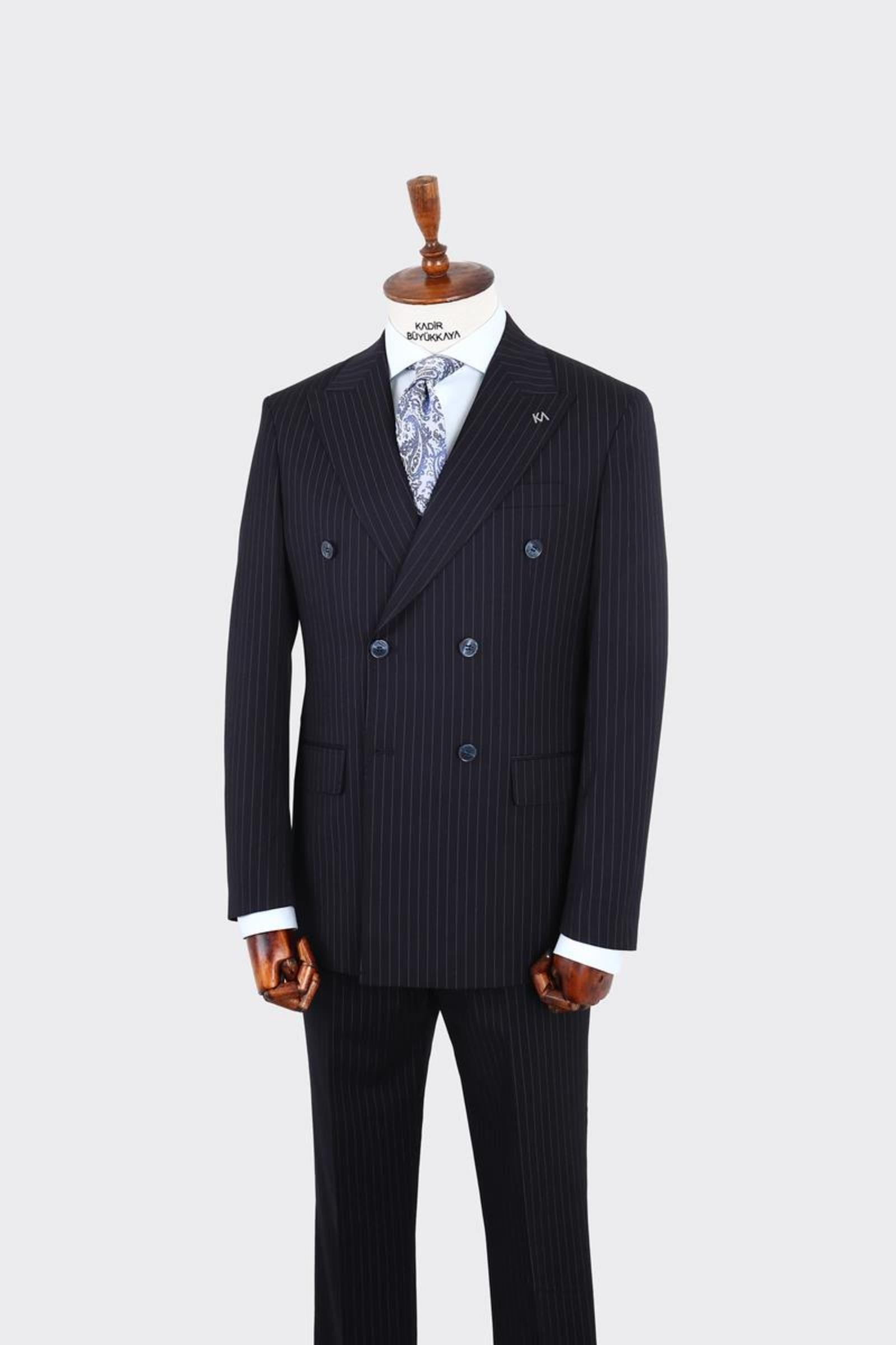 Erkek Kruvaze Takım Elbise-KAX1206S