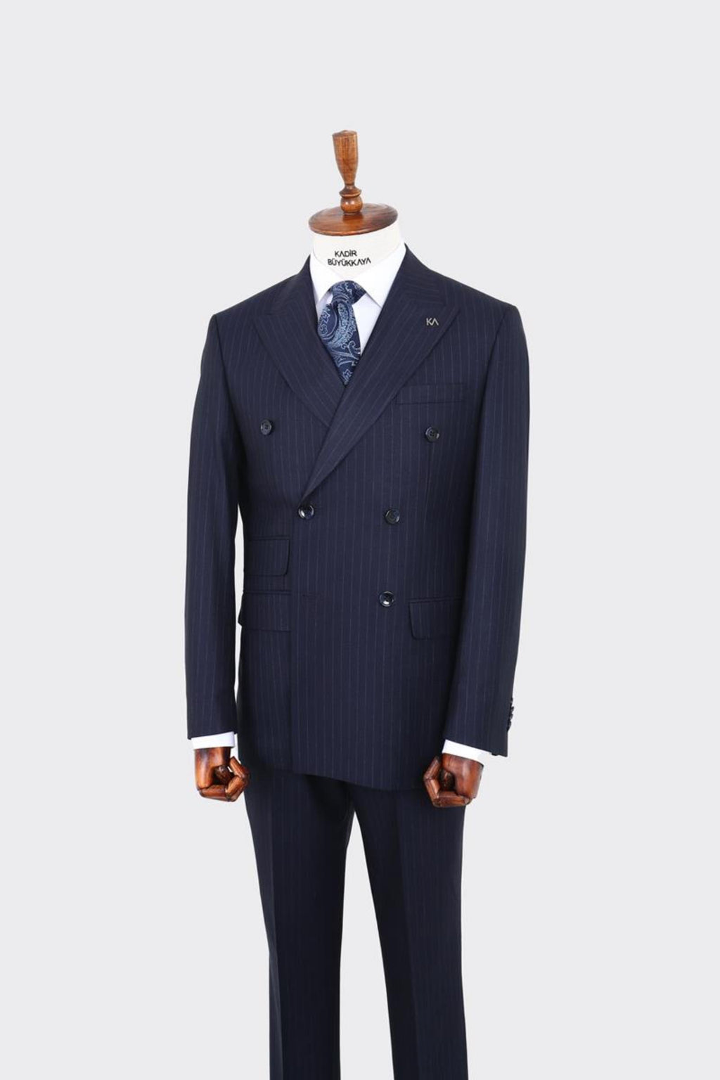 Erkek Kruvaze Takım Elbise-KAW1263W