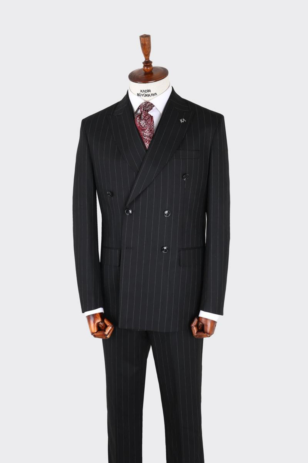 Kruvaze Takım Elbise-KAX1277W