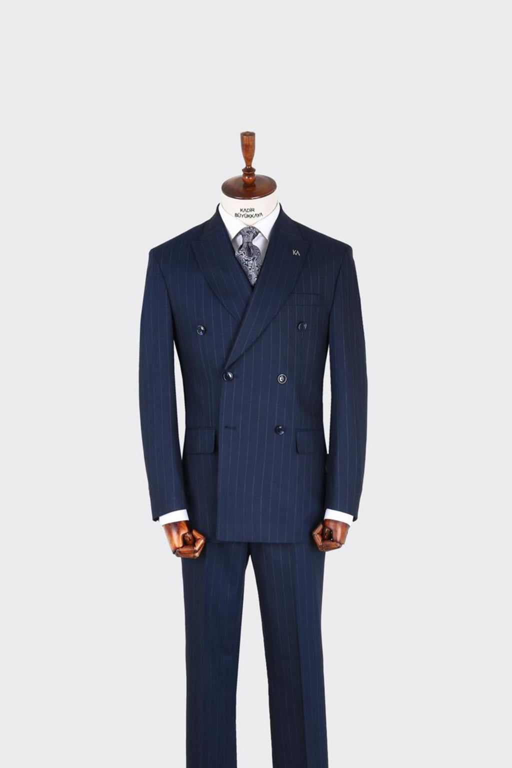 Kruvaze Takım Elbise-KAX1277W