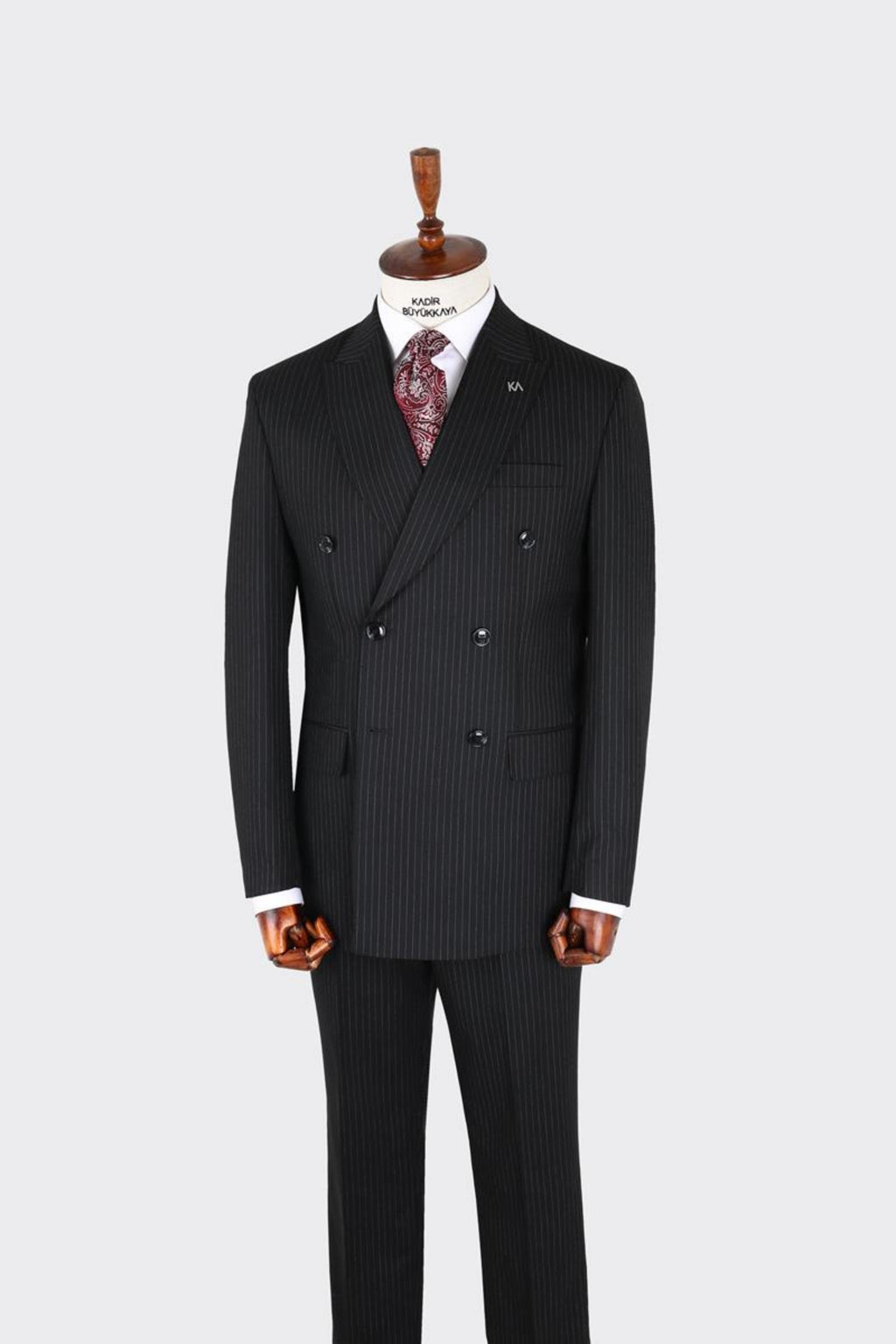 Kruvaze Takım Elbise-KAX1279W