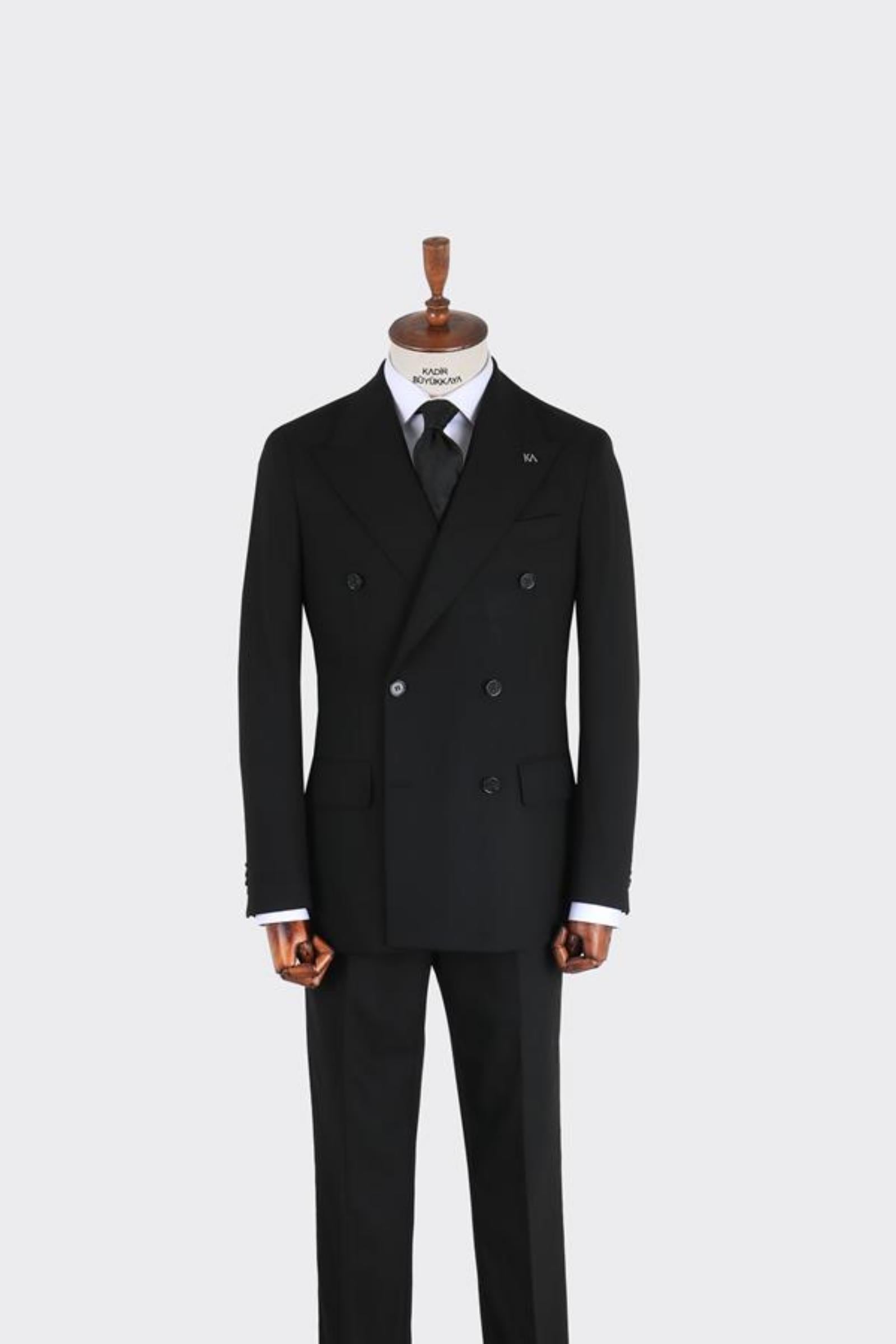 Erkek Kruvaze Takım Elbise-KAB1220S