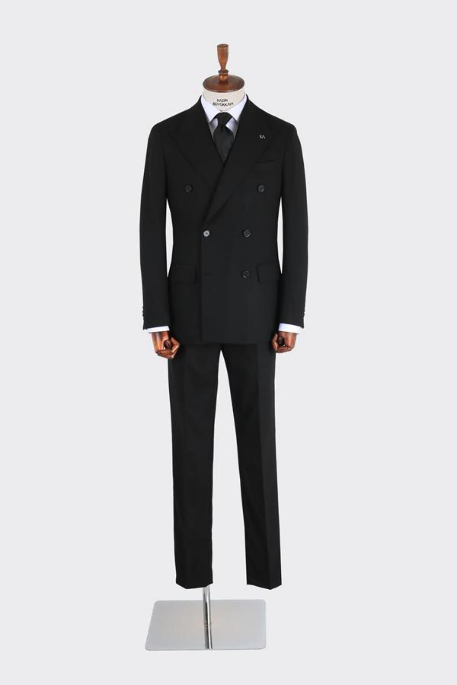 Erkek Kruvaze Takım Elbise-KAB1220S