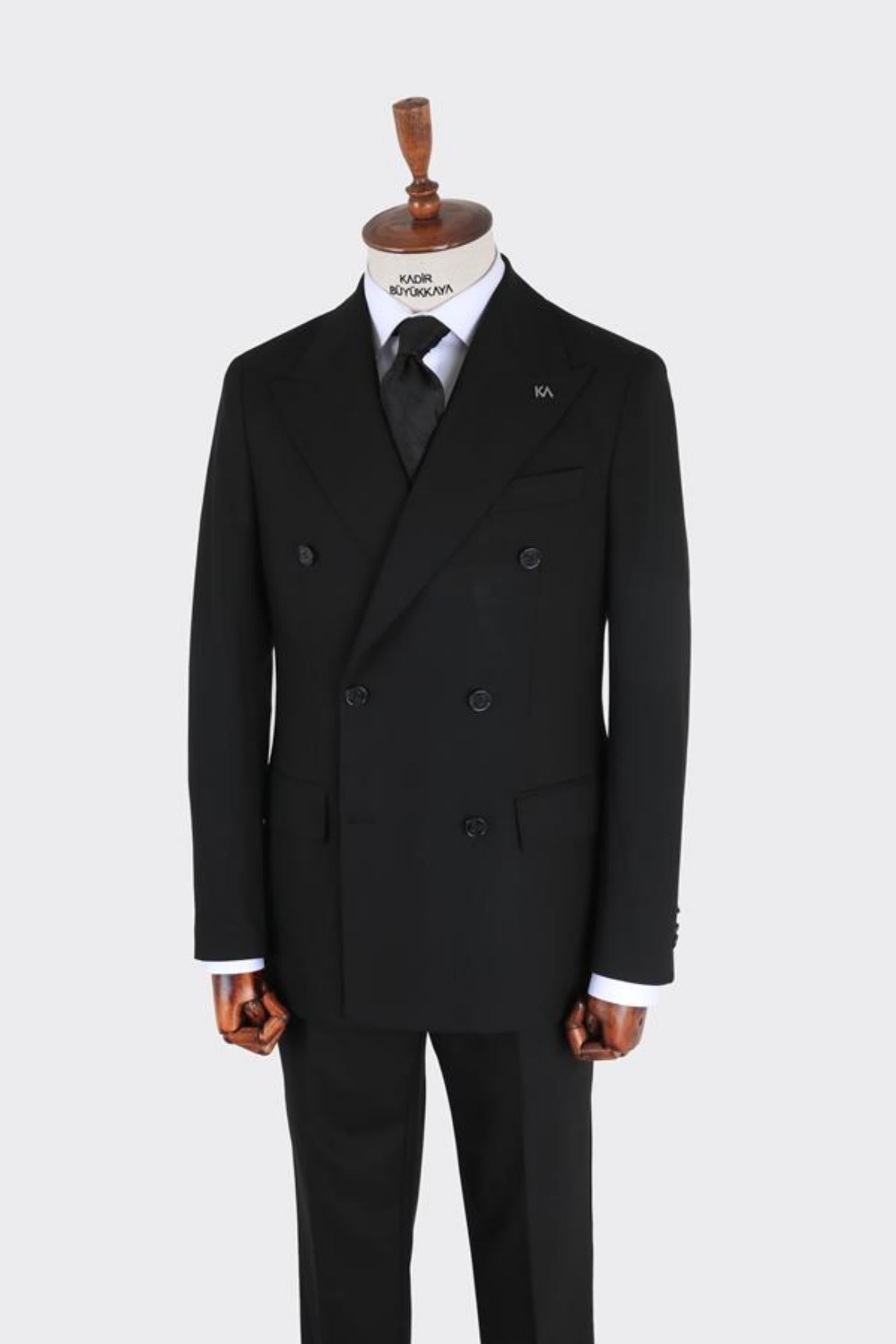 Erkek Kruvaze Takım Elbise-KAB1220S
