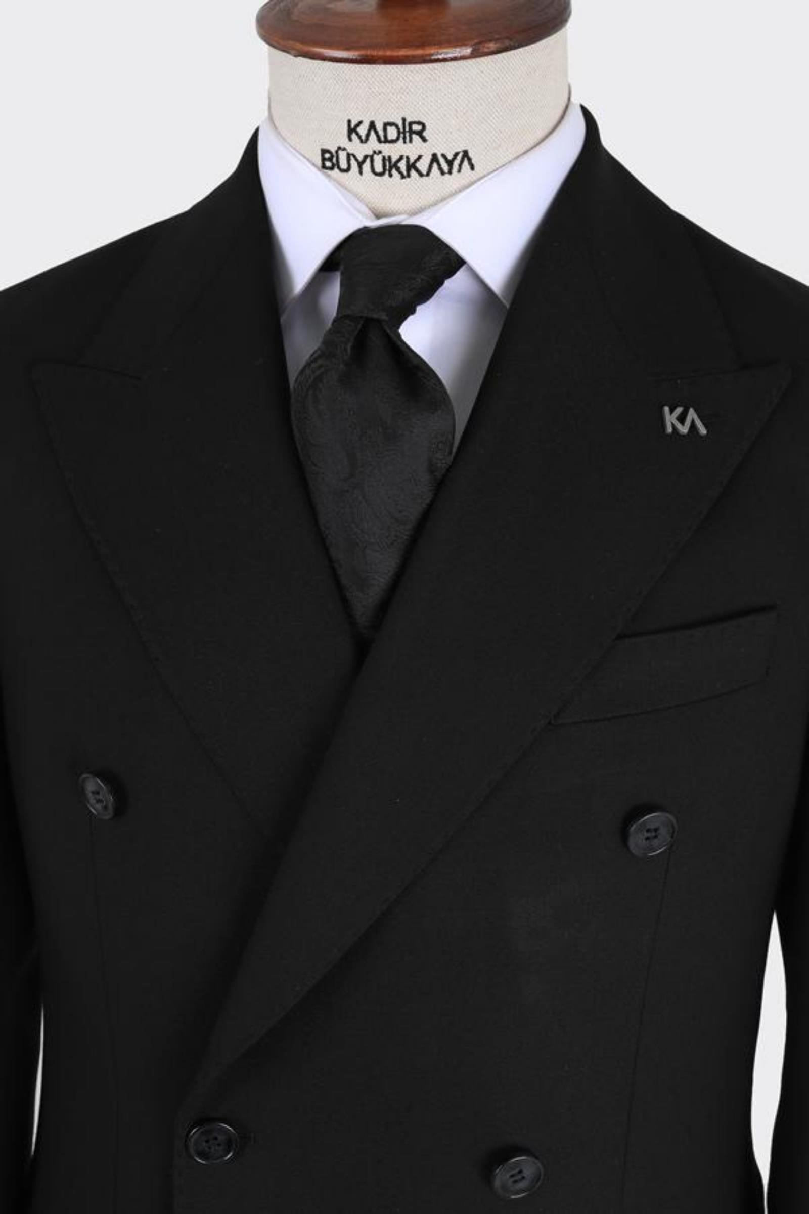 Erkek Kruvaze Takım Elbise-KAB1220S