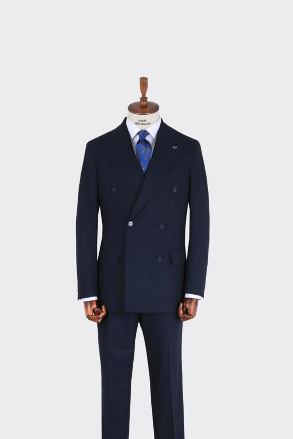 Erkek Kruvaze Takım Elbise-KAB1220S