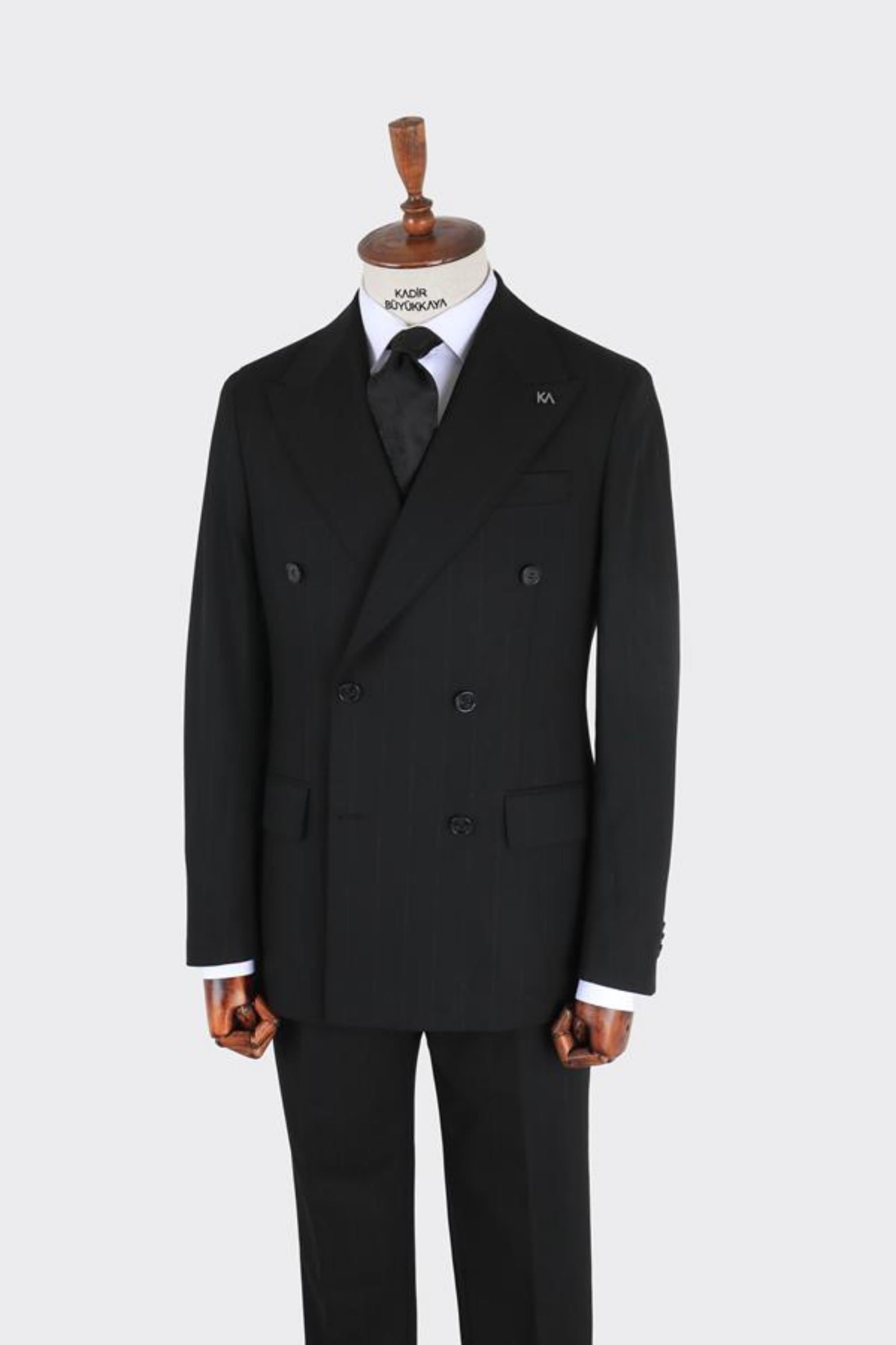 Kruvaze Erkek Takım Elbise-KAB1221S