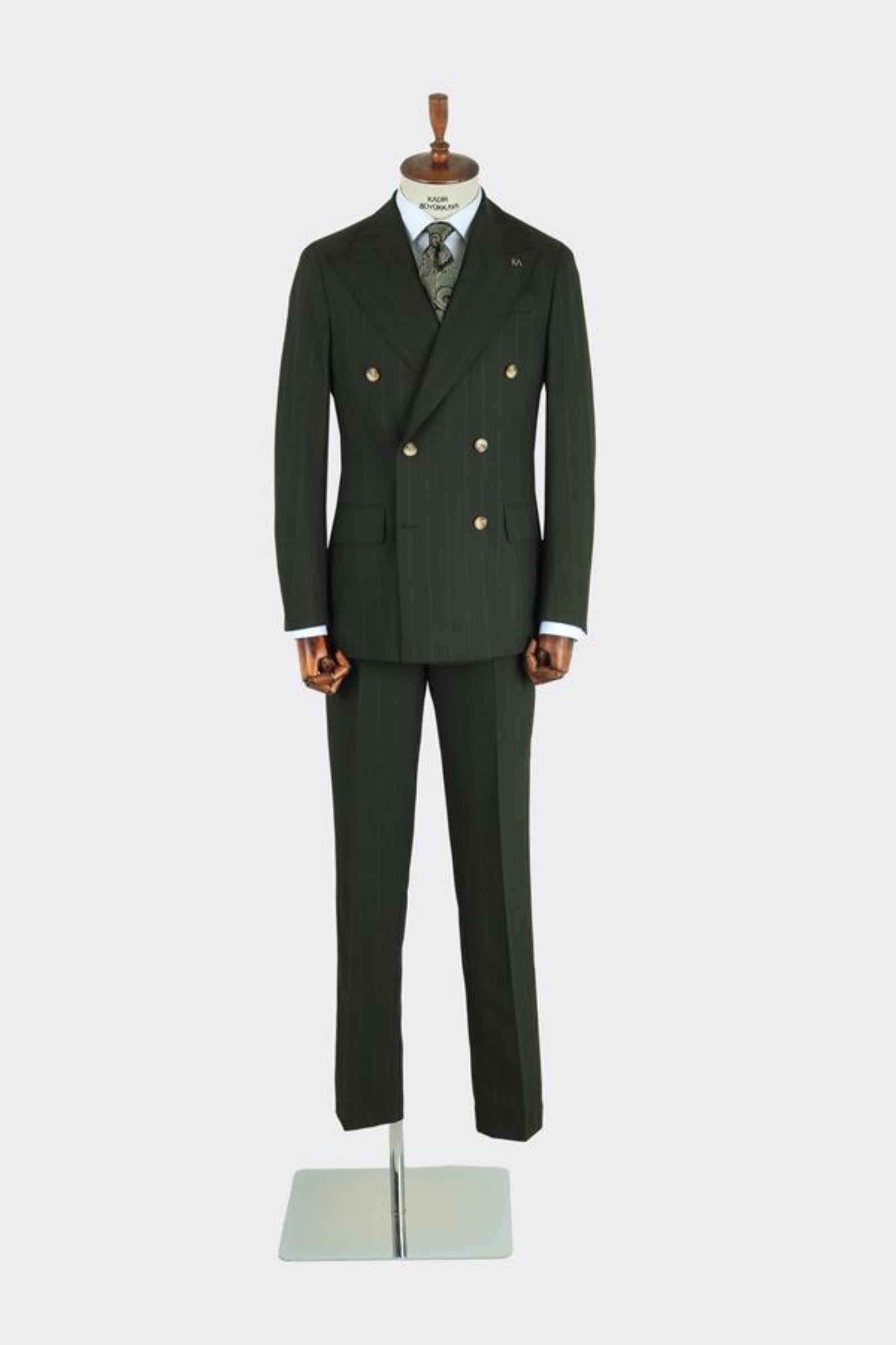 Kruvaze Erkek Takım Elbise-KAB1221S