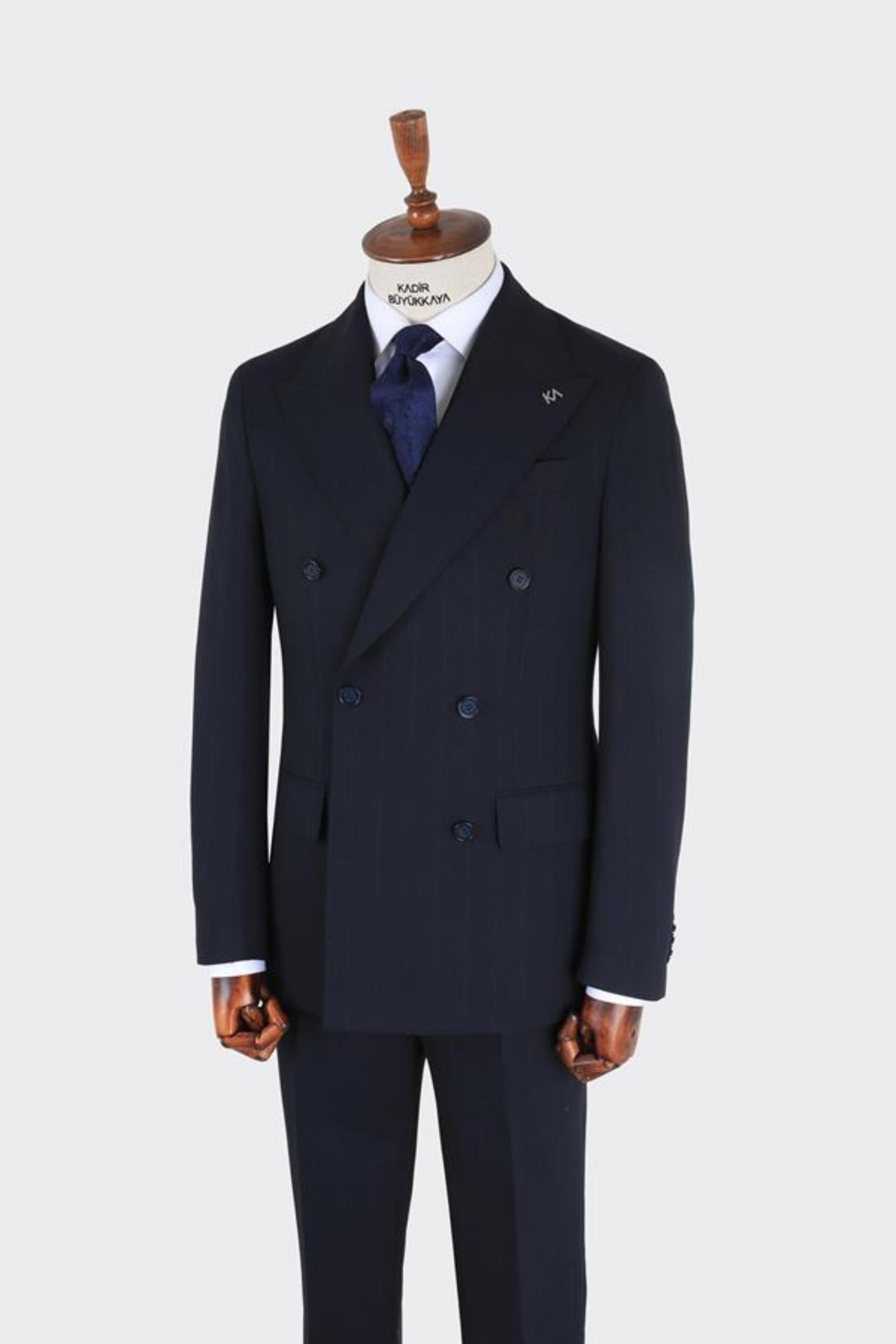 Kruvaze Erkek Takım Elbise-KAB1221S