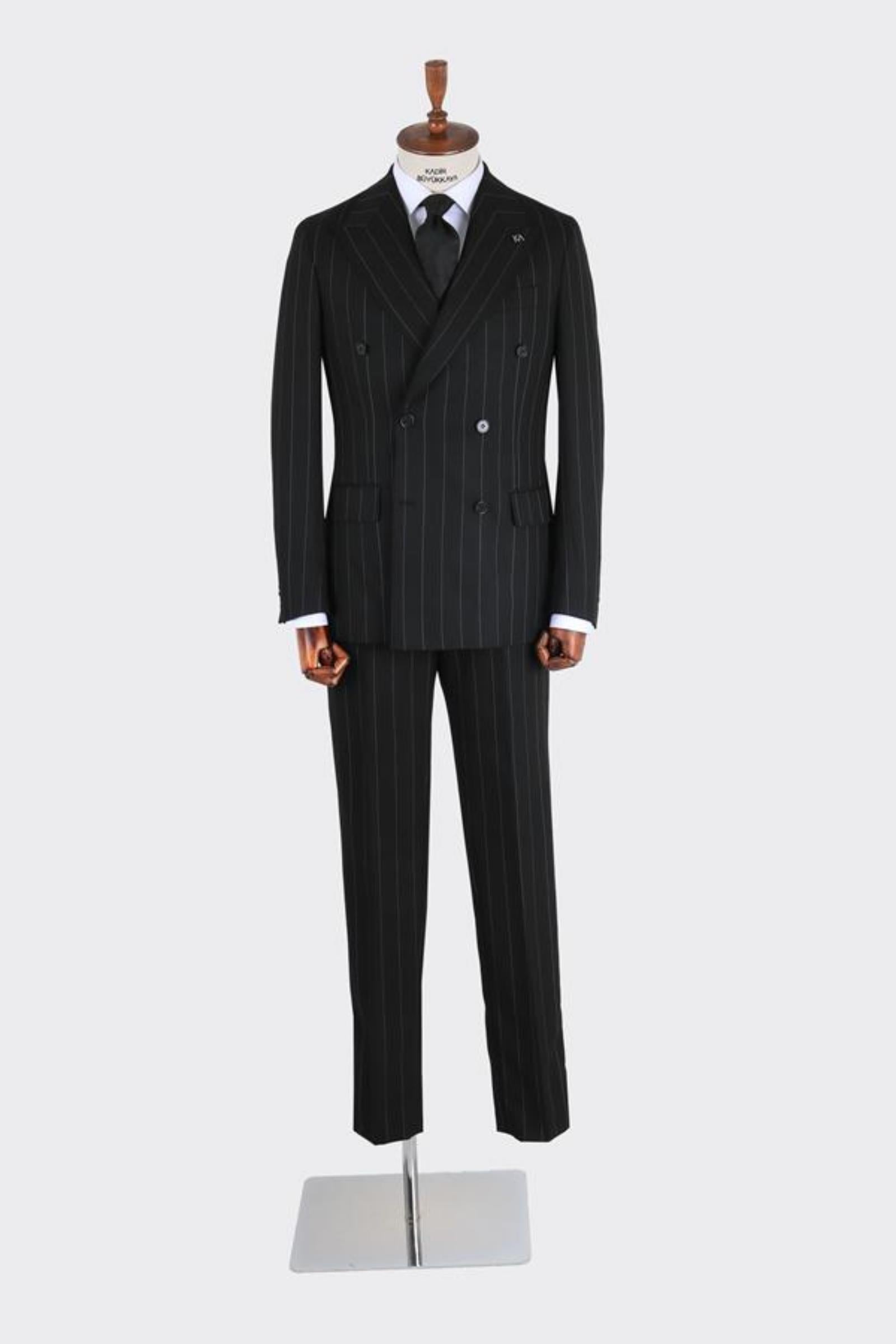 Erkek Kruvaze Takım Elbise-KAB1222S