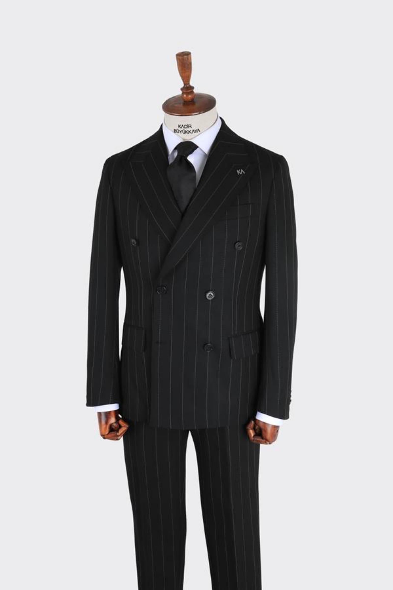 Erkek Kruvaze Takım Elbise-KAB1222S