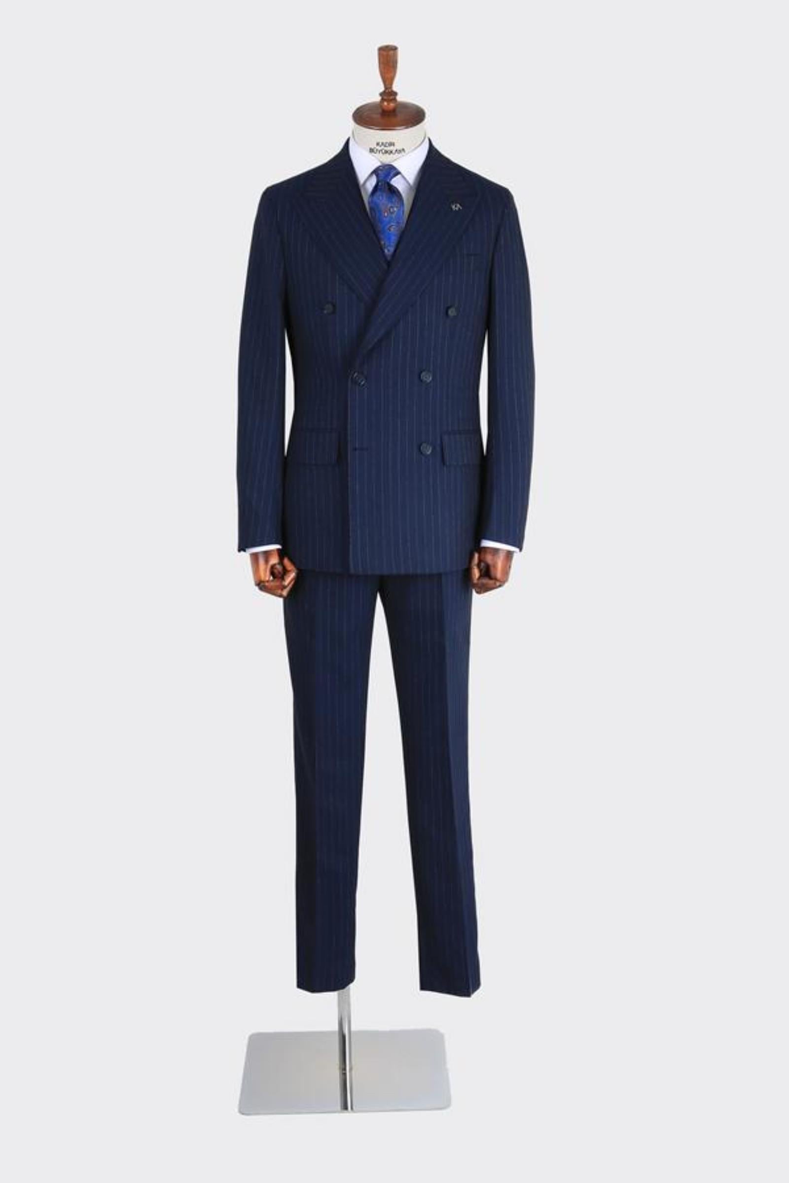 Erkek Kruvaze Takım Elbise-KAB1223S