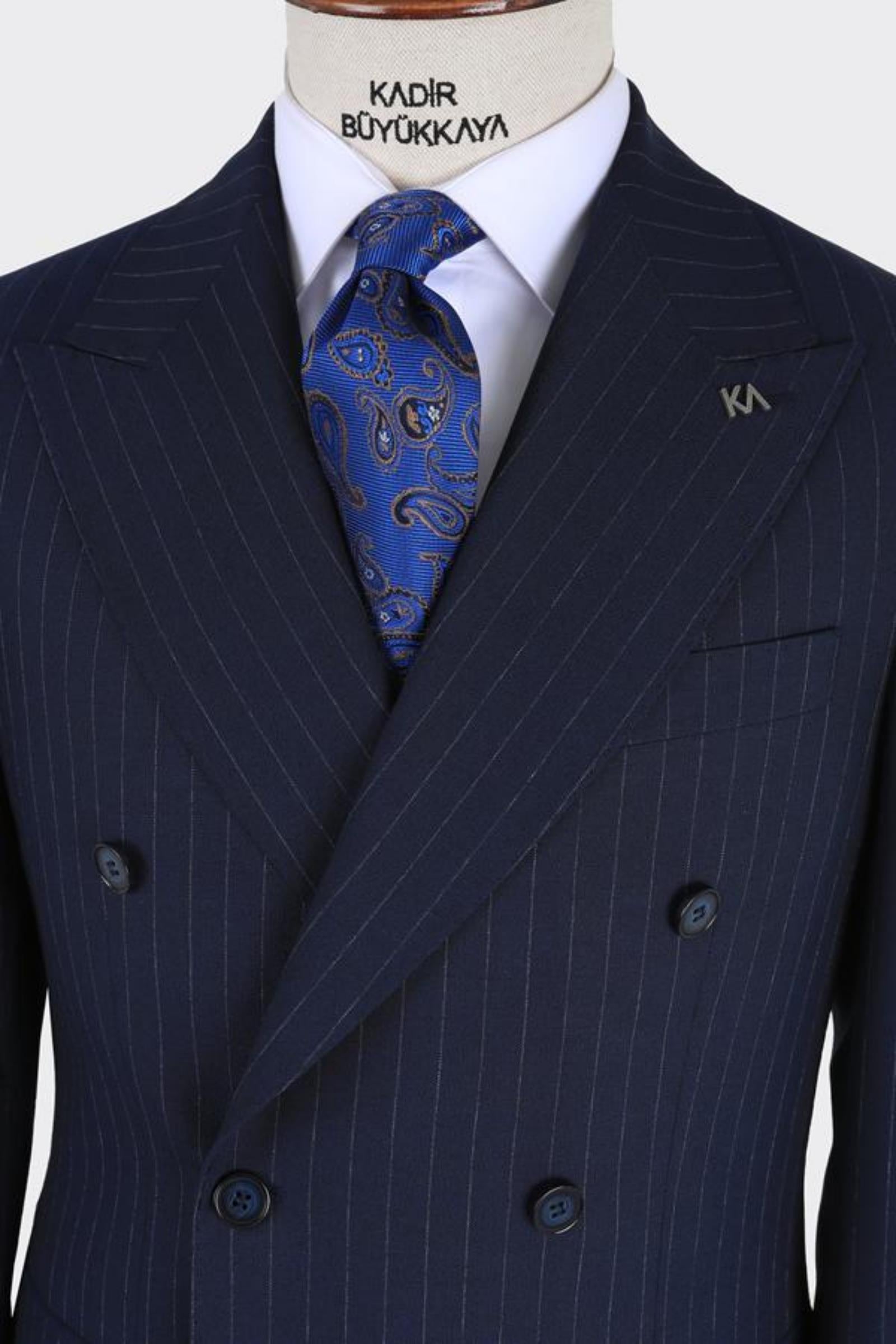 Erkek Kruvaze Takım Elbise-KAB1223S