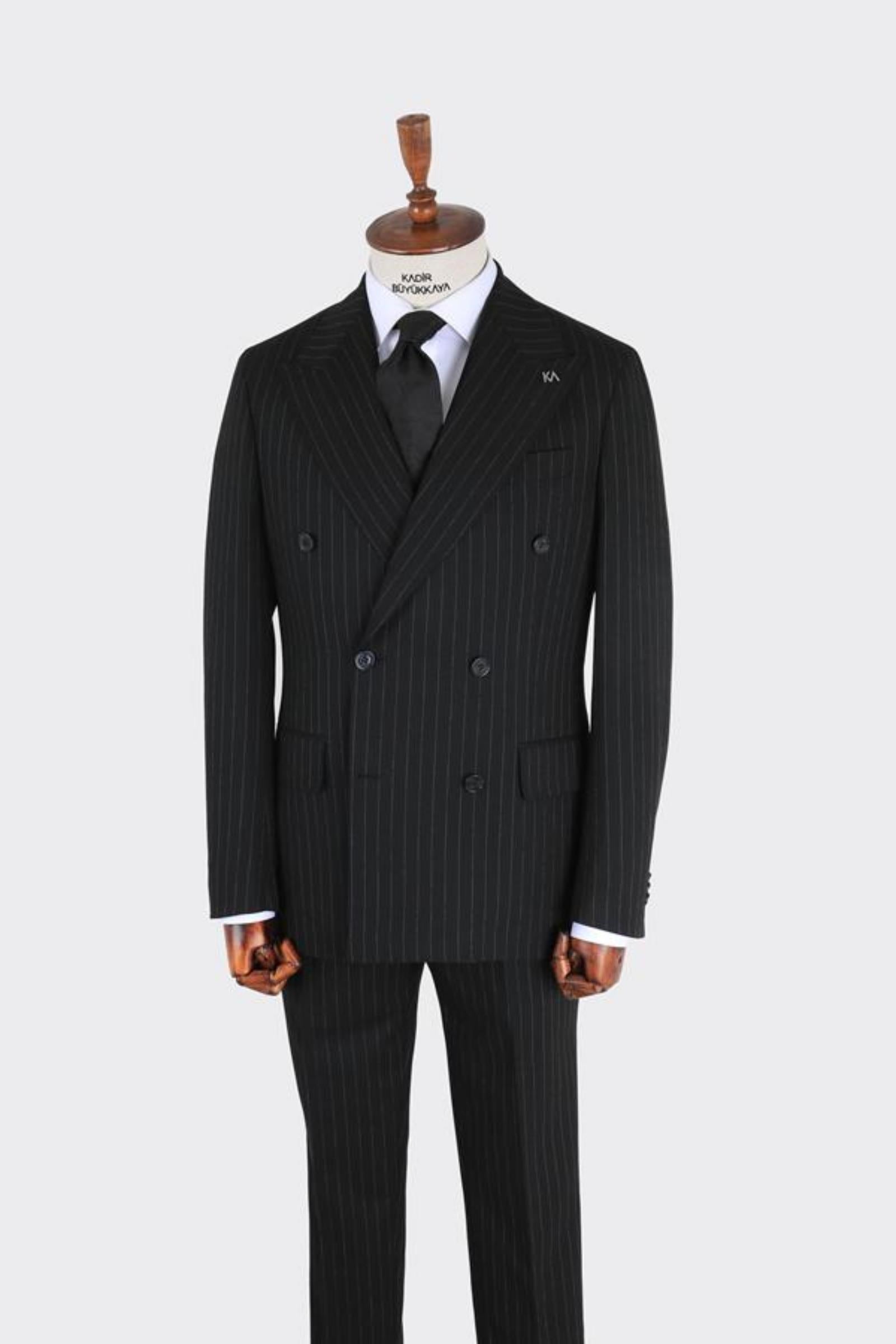 Erkek Kruvaze Takım Elbise-KAB1223S