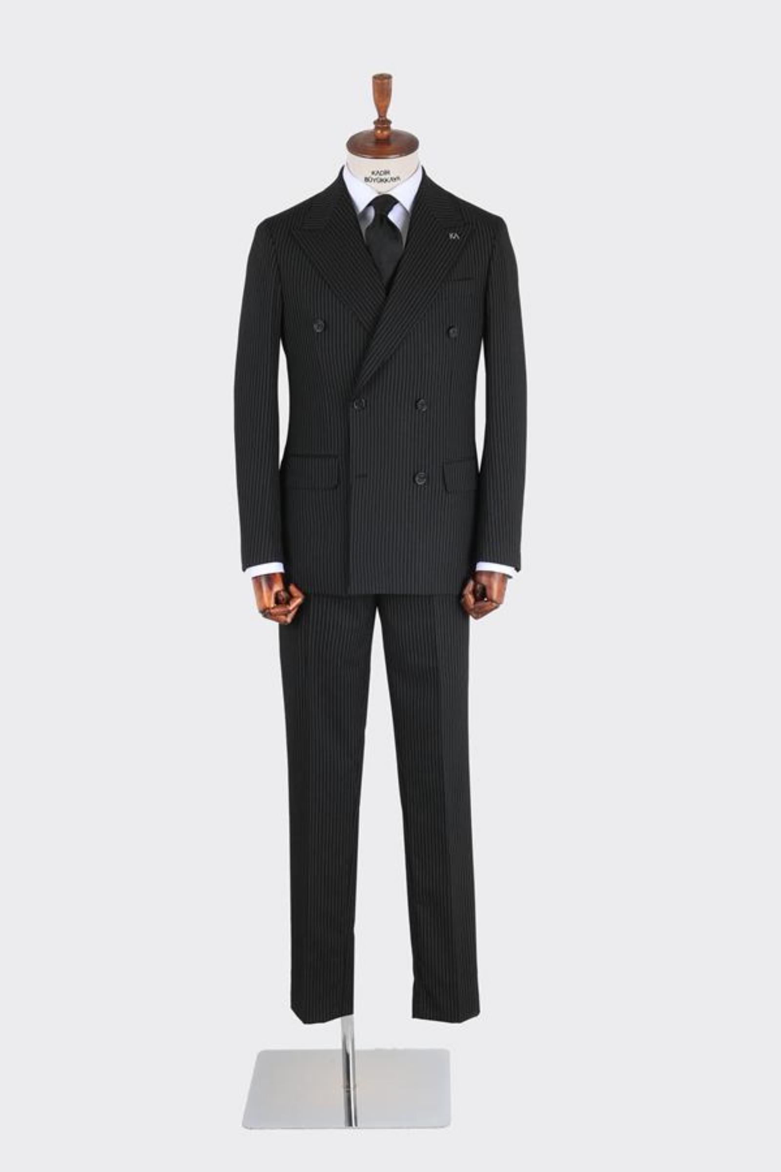 Erkek Kruvaze Takım Elbise-KAB1224S