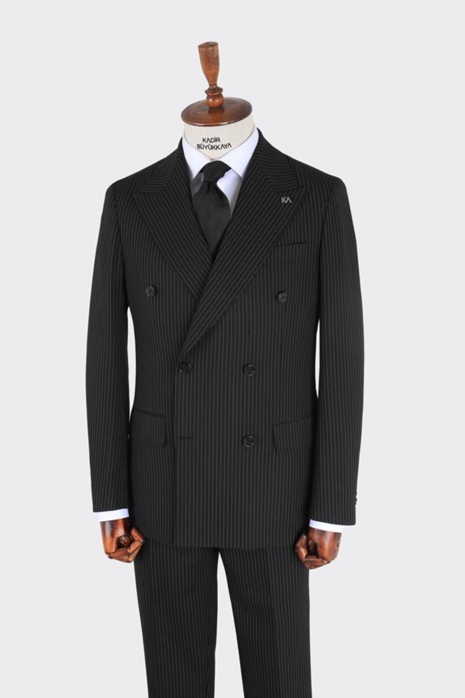Erkek Kruvaze Takım Elbise-KAB1224S
