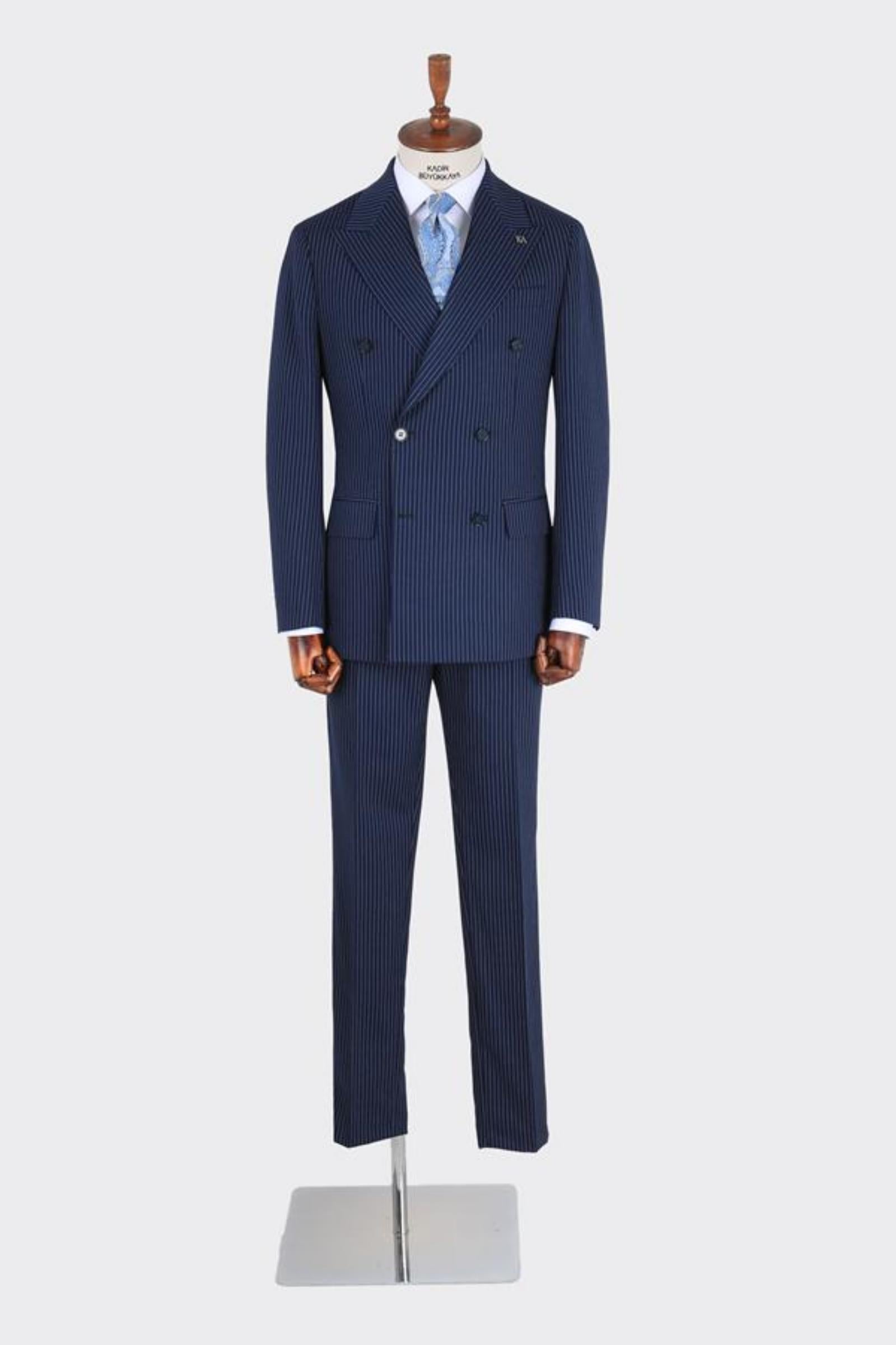 Erkek Kruvaze Takım Elbise-KAB1224S